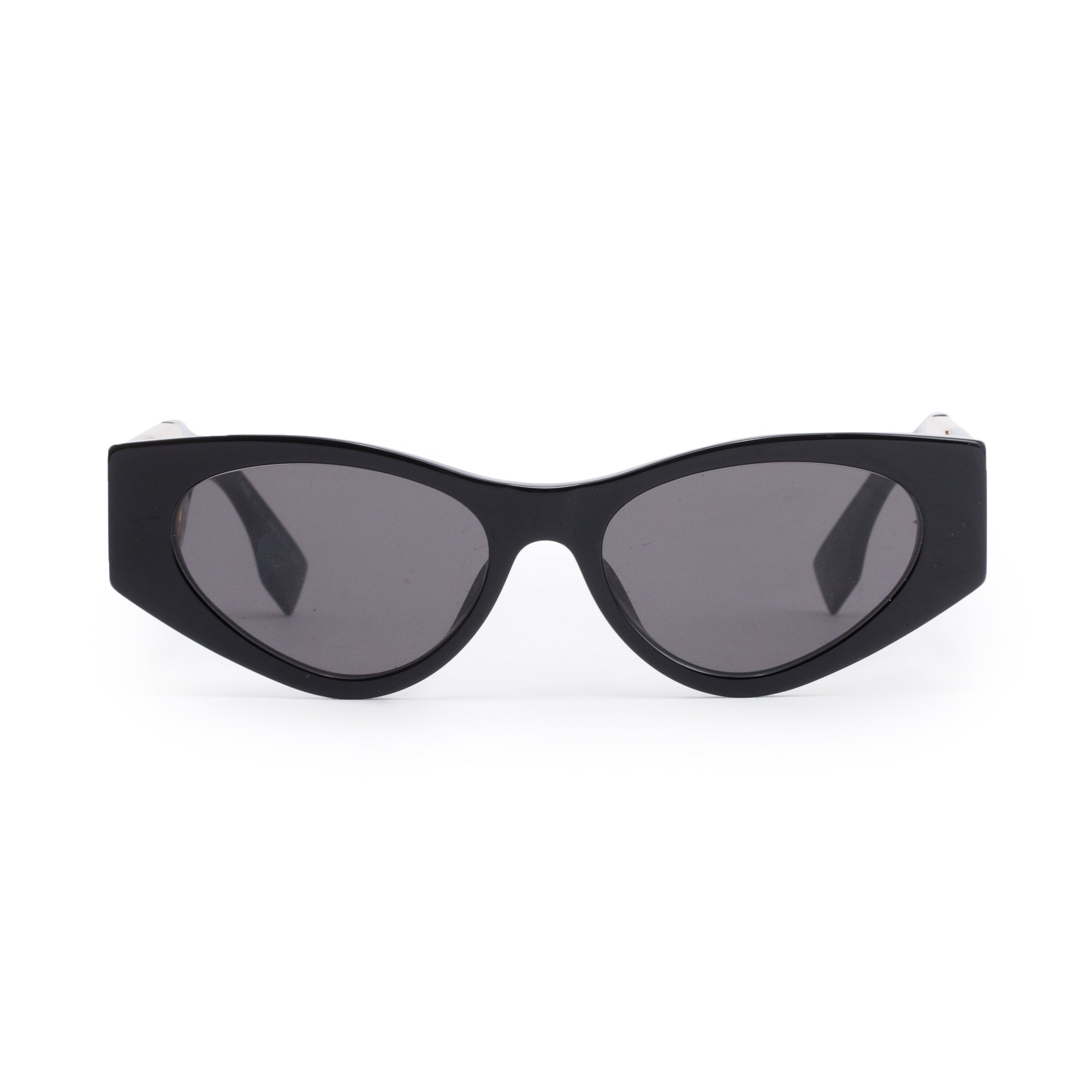 Fendi FE40049I Back Acetate O'Lock Oval Sunglasses w/ Pouch