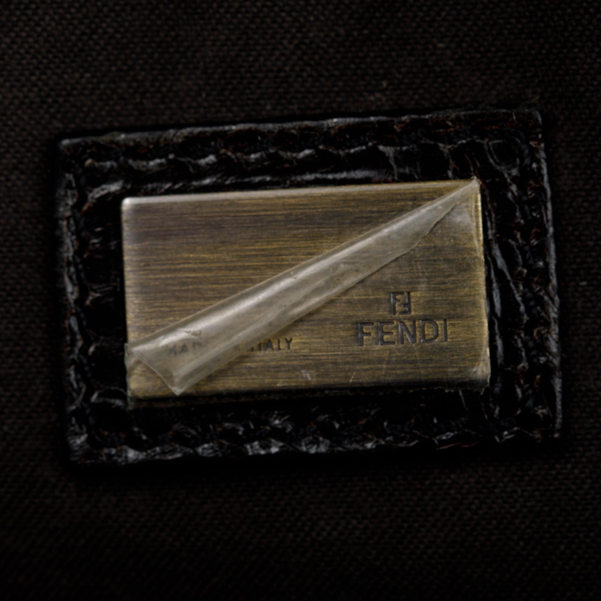 Fendi FF Zucca Canvas Small Camera Bag