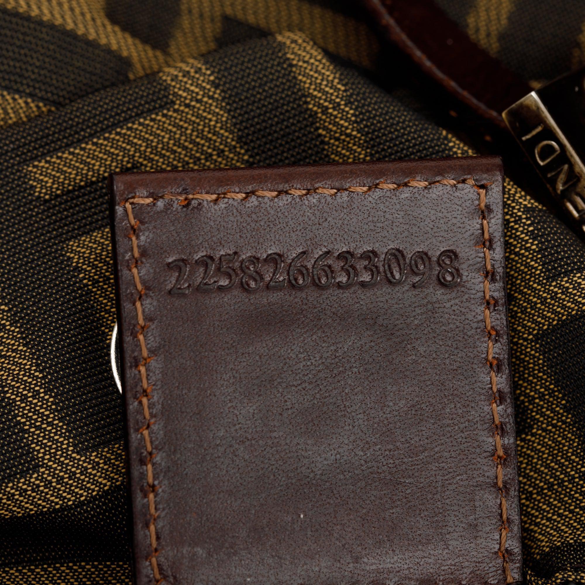 Fendi FF Zucca Canvas Tote Bag