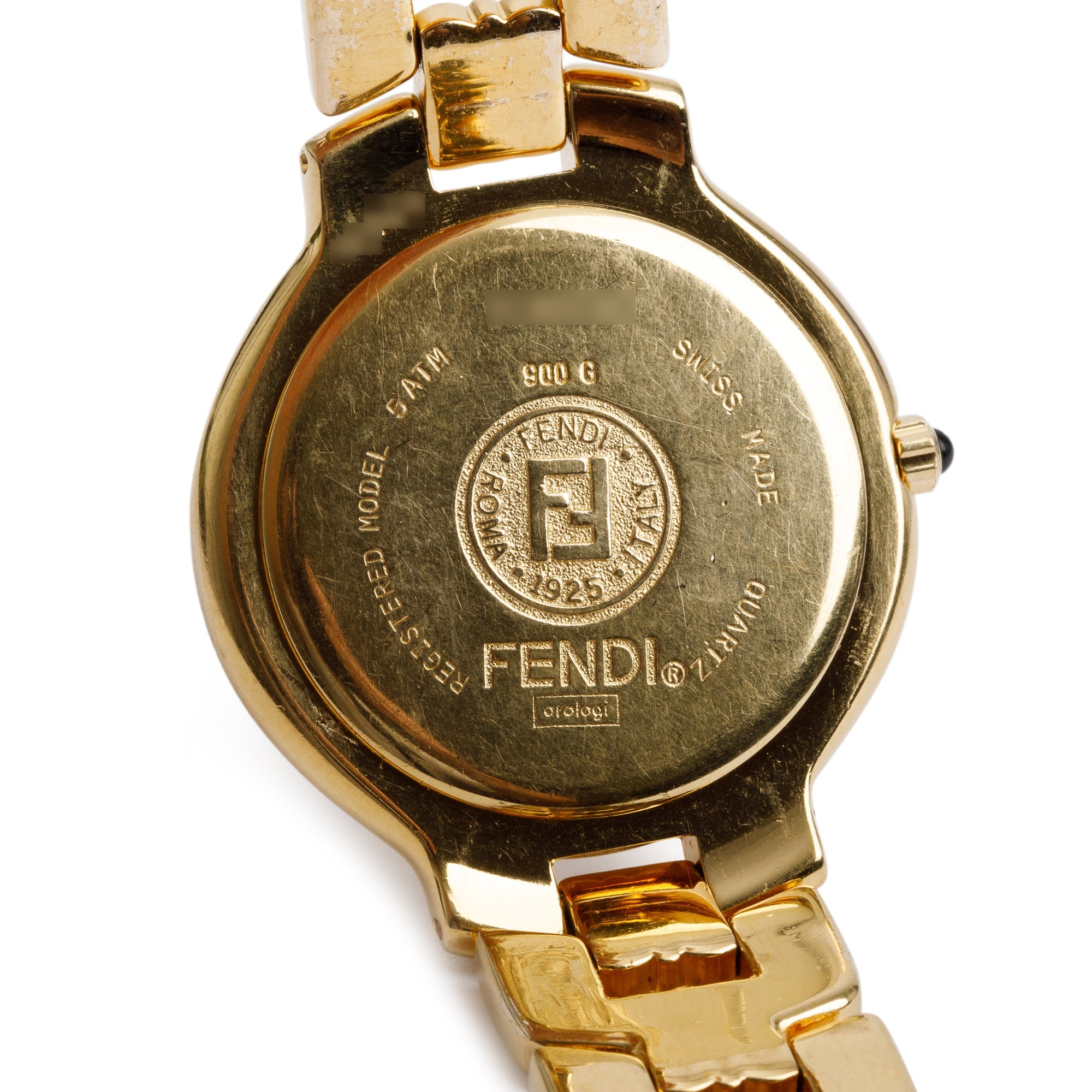 Fendi Gold-Plated Stainless Steel 900G Series 35 MM Watch