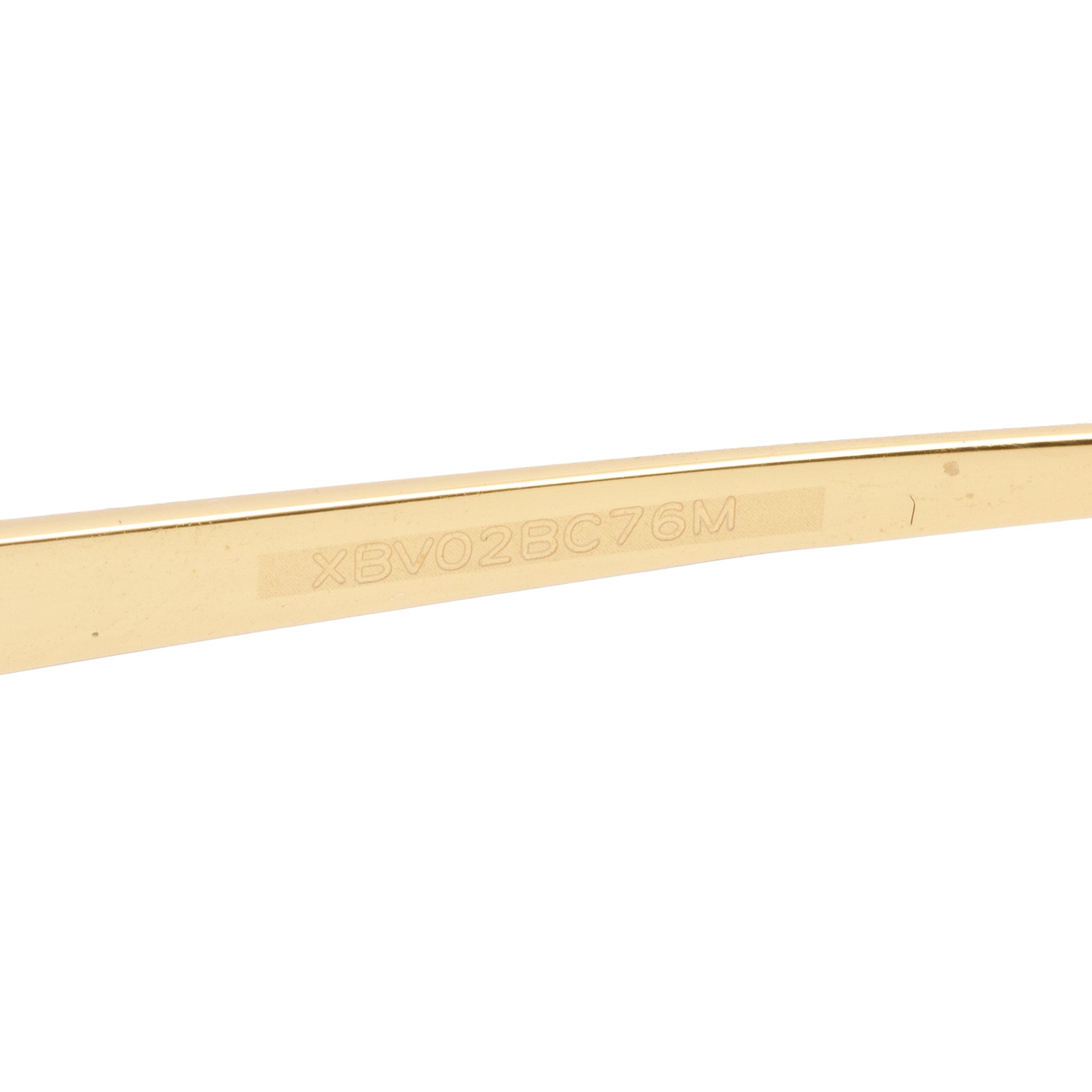 Fendi Gold-Tone Metal F is Fendi FF 0439/S Square Sunglasses w/ Case