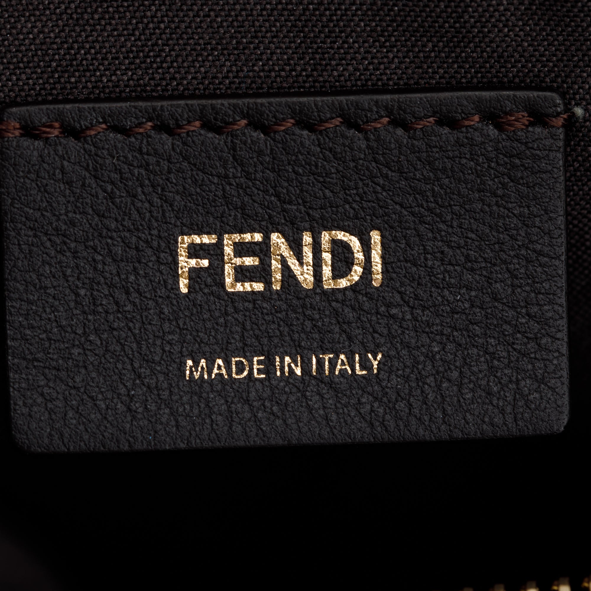 Fendi Grigio Multicolor Ebano Vitello Seta Suede Goatskin Small Rainbow Fendigraphy Bag w/ Box