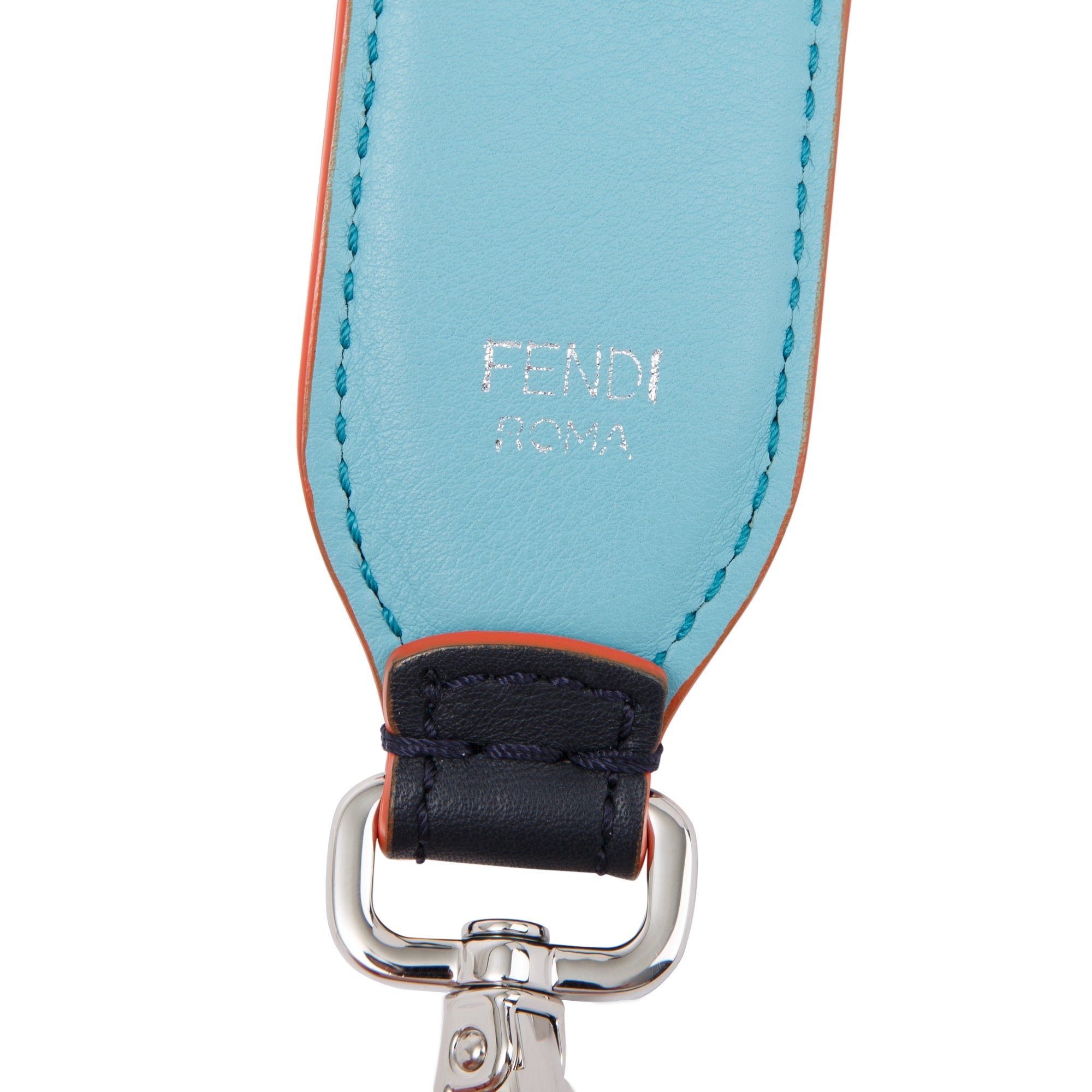 Fendi Leather Studded Shoulder Bag Strap