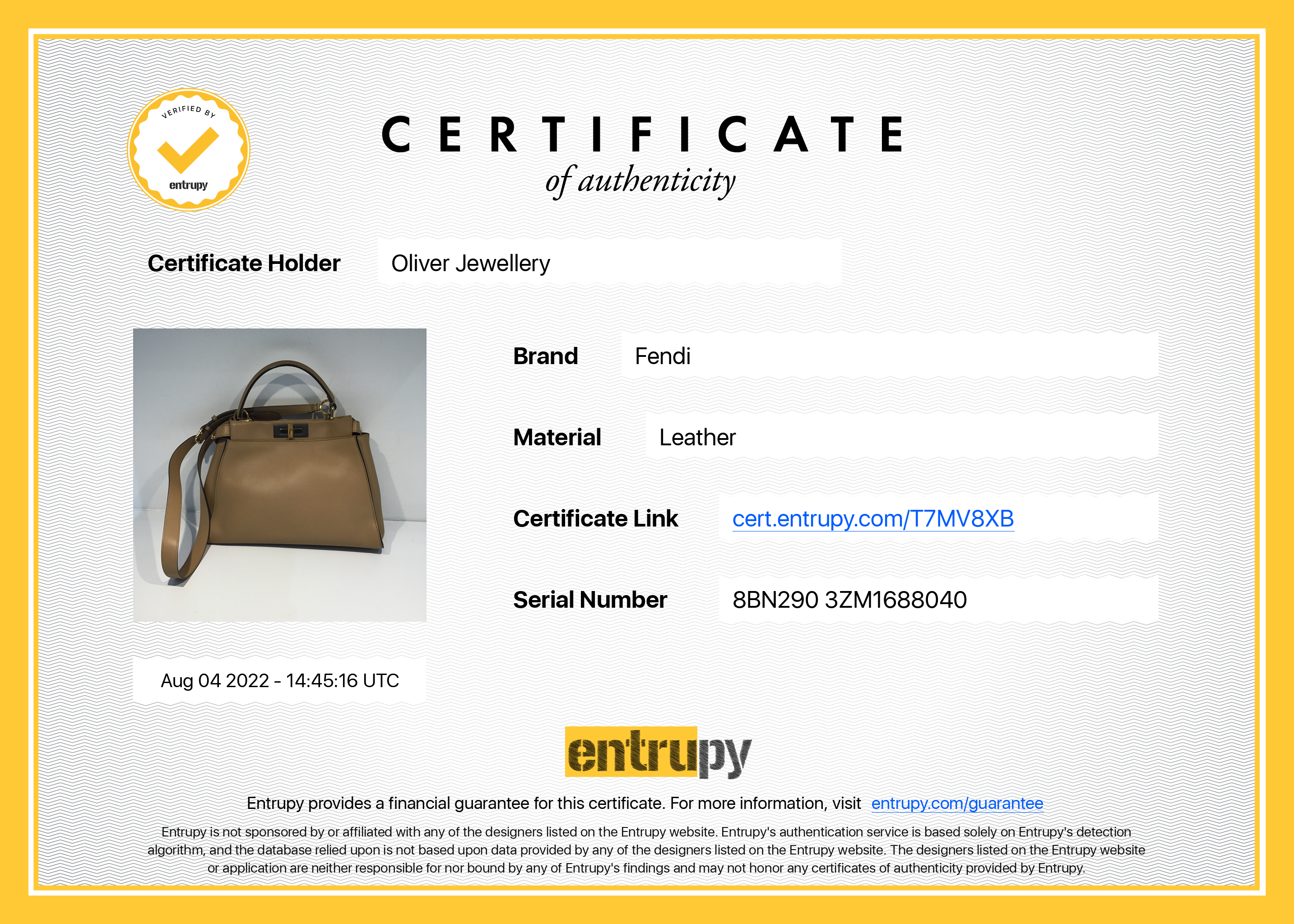 Fendi Medium Peekaboo Iconic Bag