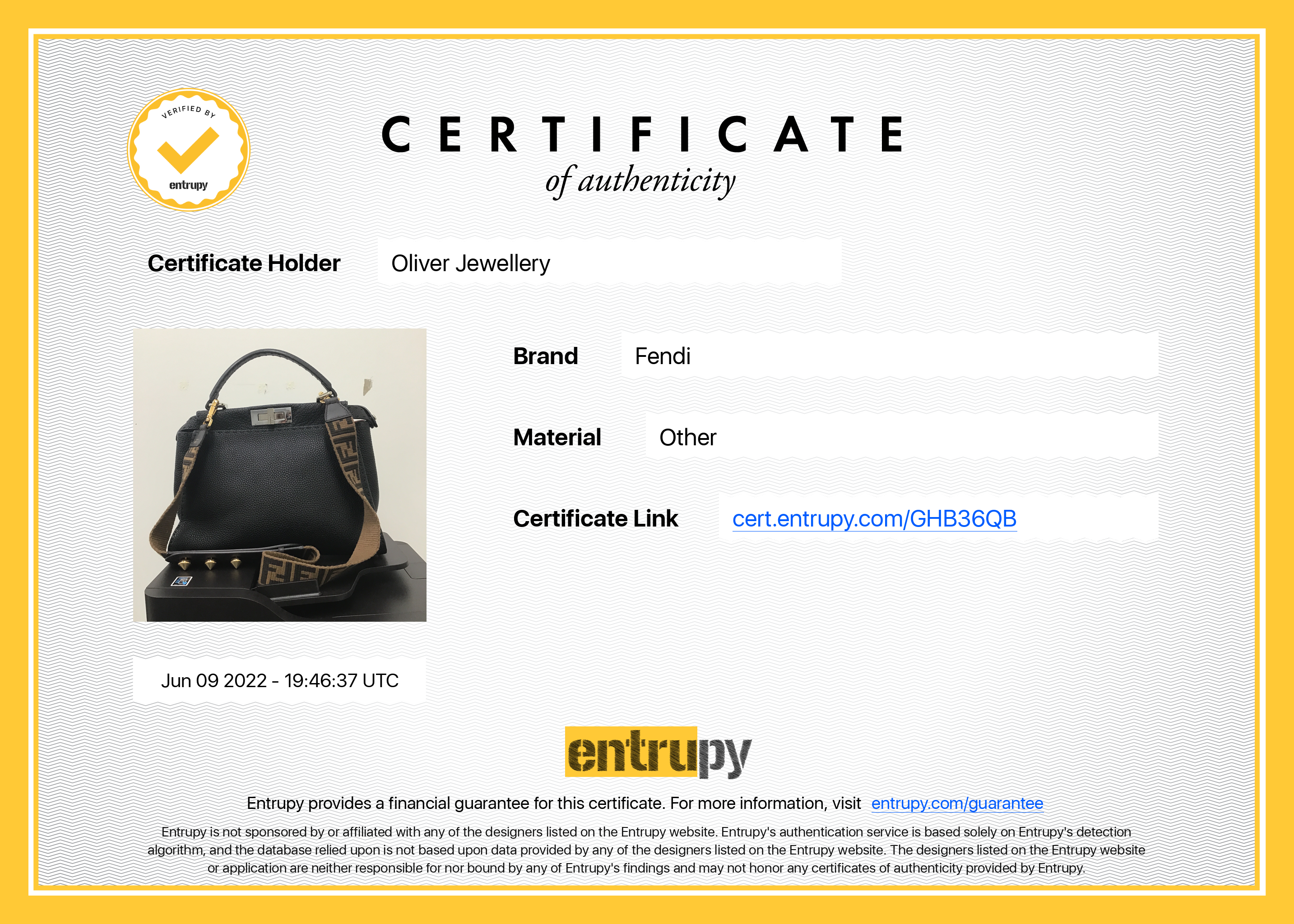 Fendi Medium Selleria Peekaboo Bag w/ FF Logo Shoulder Strap