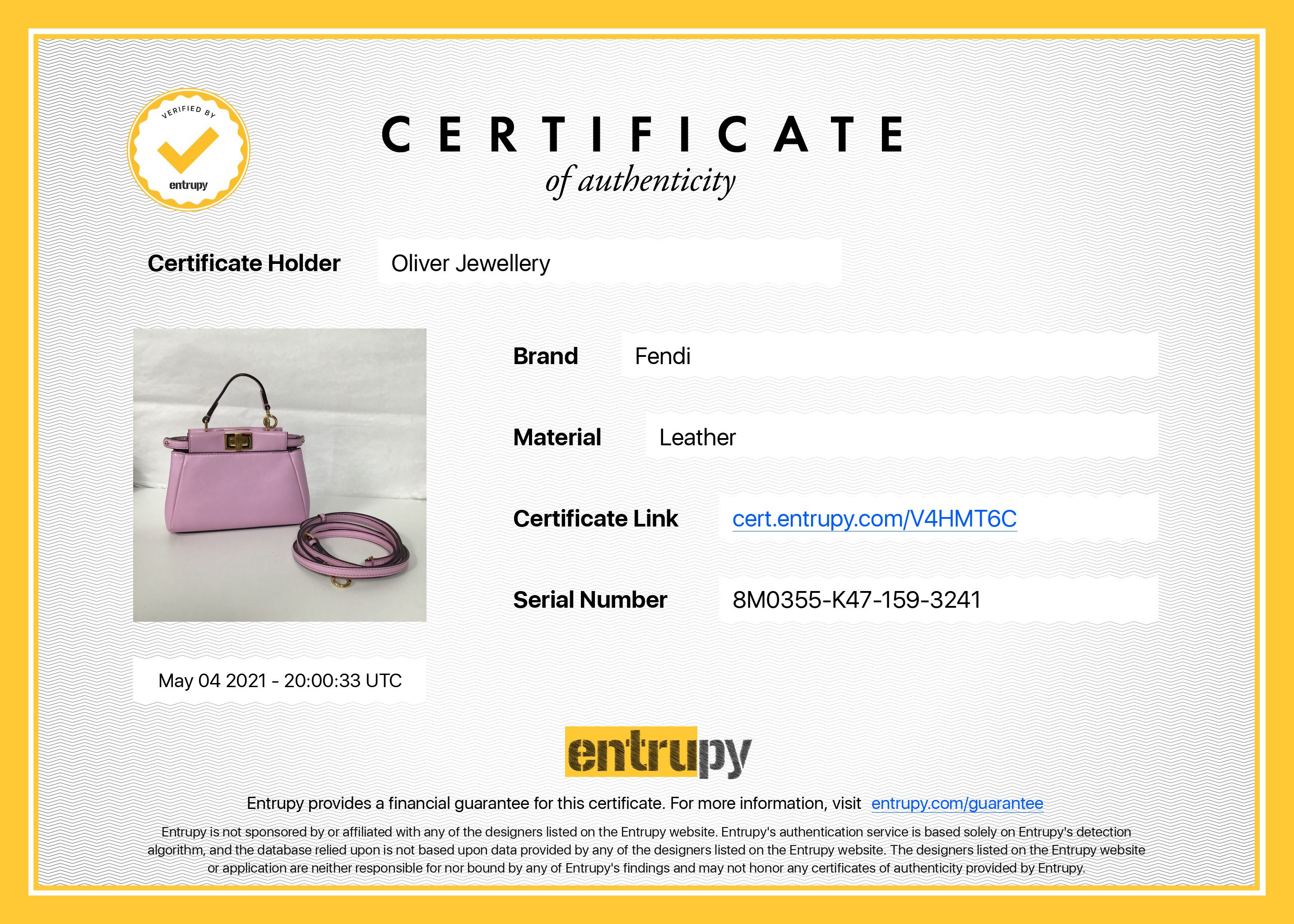 Fendi Micro Peekaboo Bag