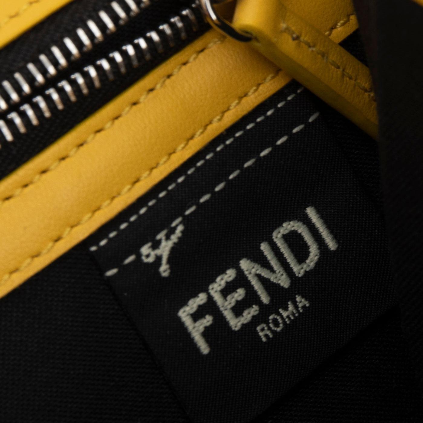 Fendi Monster Motif Leather Continental Wallet