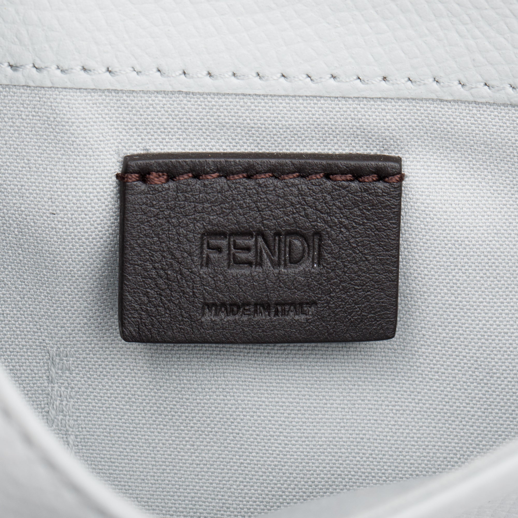 Fendi Multicolour Leather Monster Eyes Tube Wallet on Chain