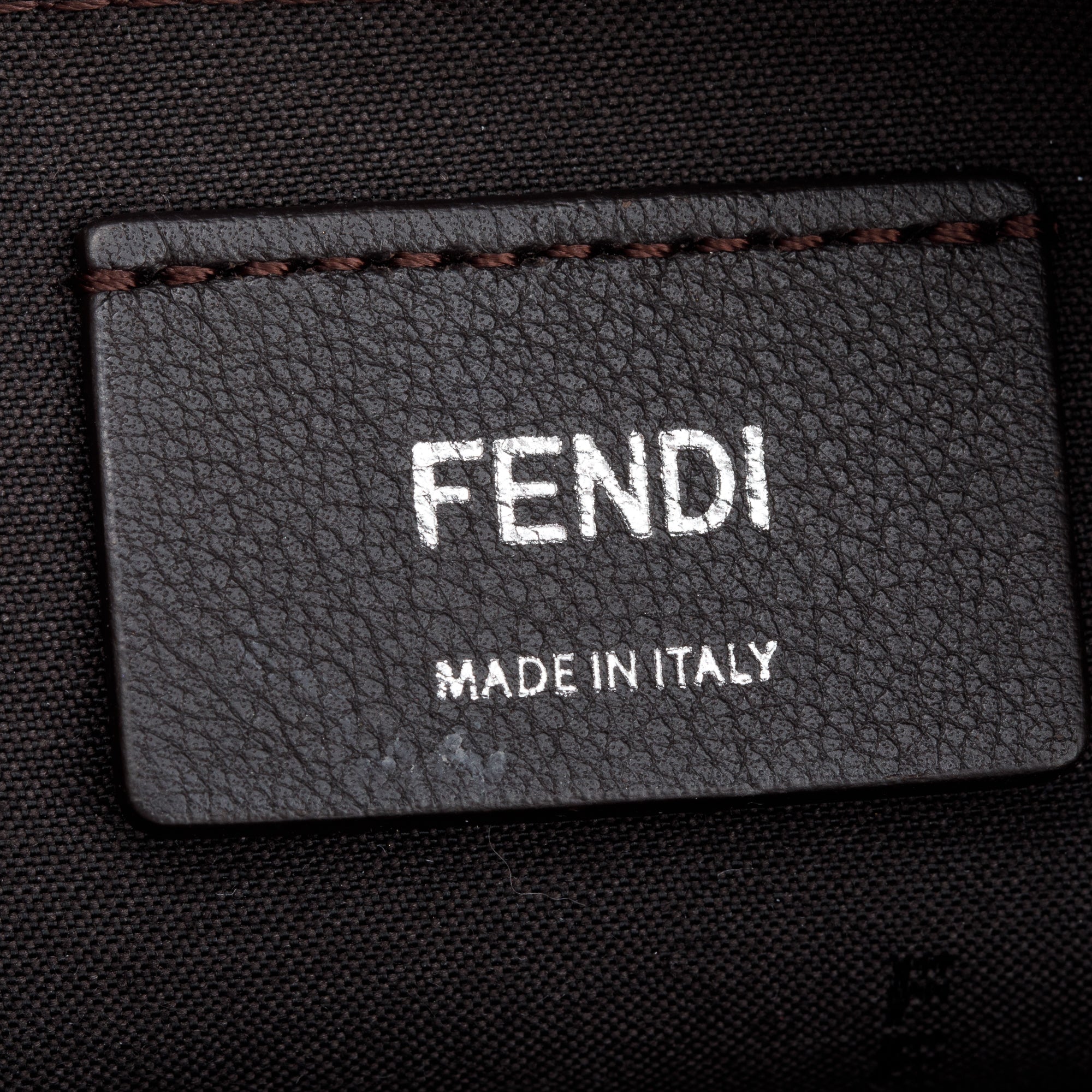 Fendi Neutral Vitello Dolce By the Way Mini Boston Bag w/ Strap