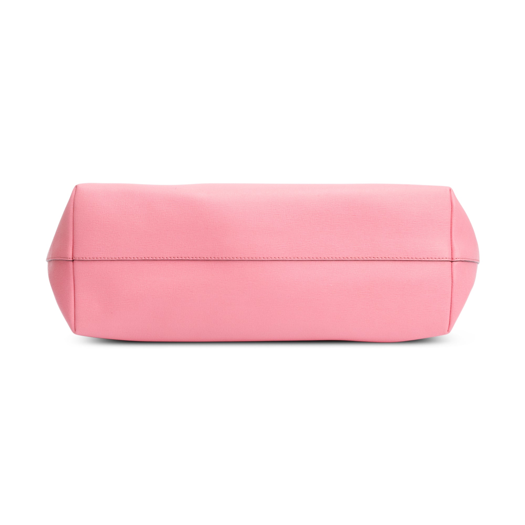 Fendi Pink Leather Monster Buggies Medium Roll Tote