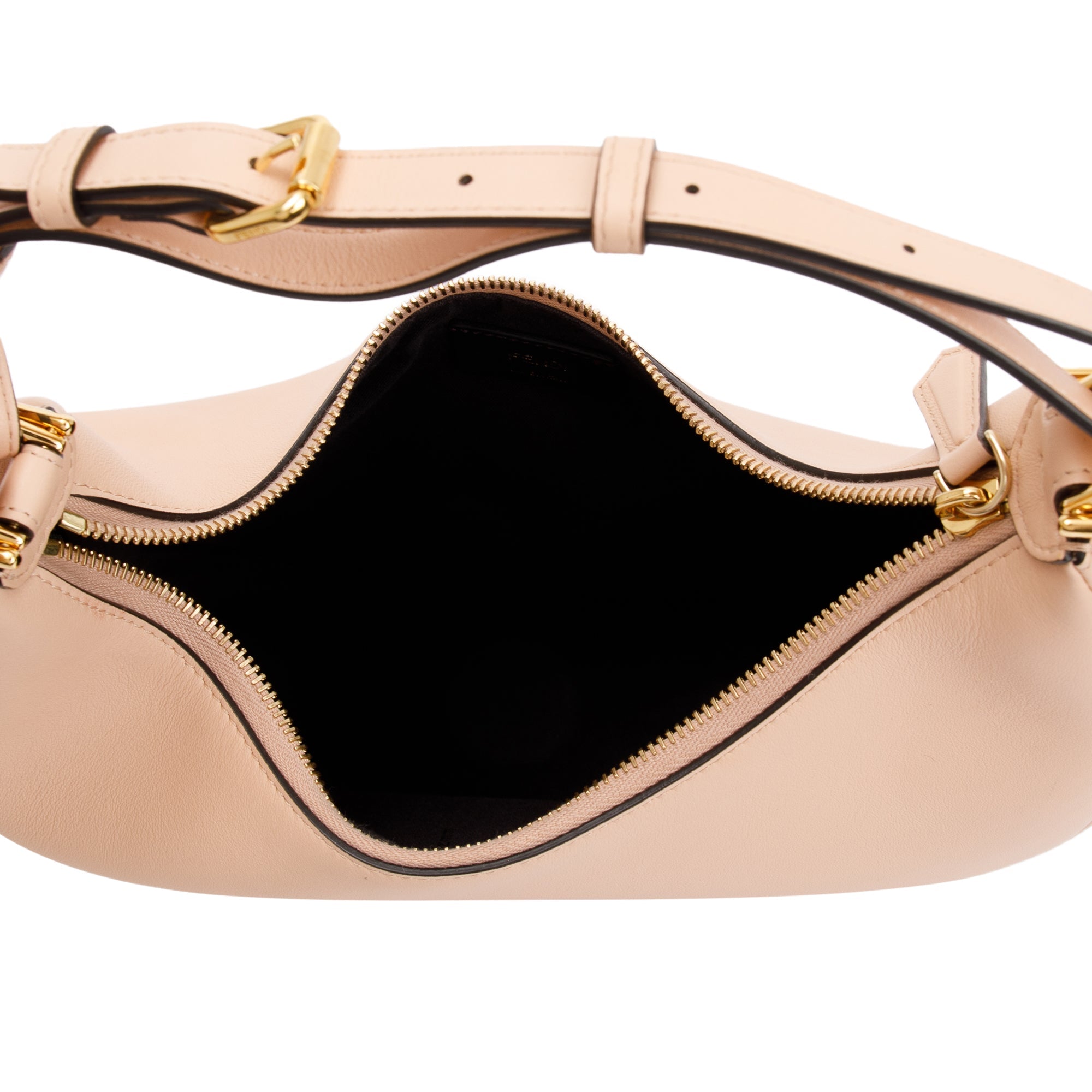 Fendi Pink Leather Small Fendigraphy Bag w/ Box