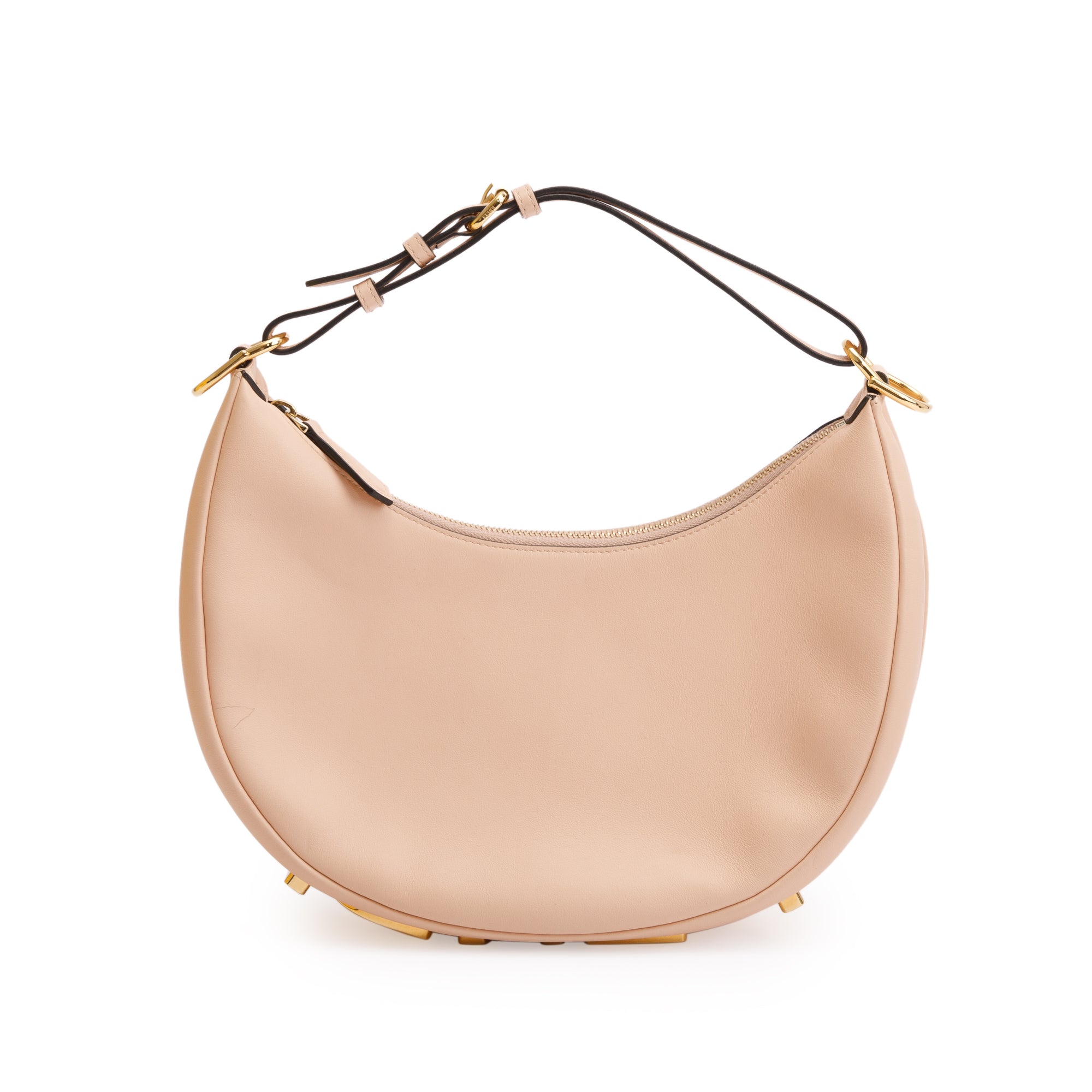 Fendi Pink Leather Small Fendigraphy Bag w/ Box & Receipt