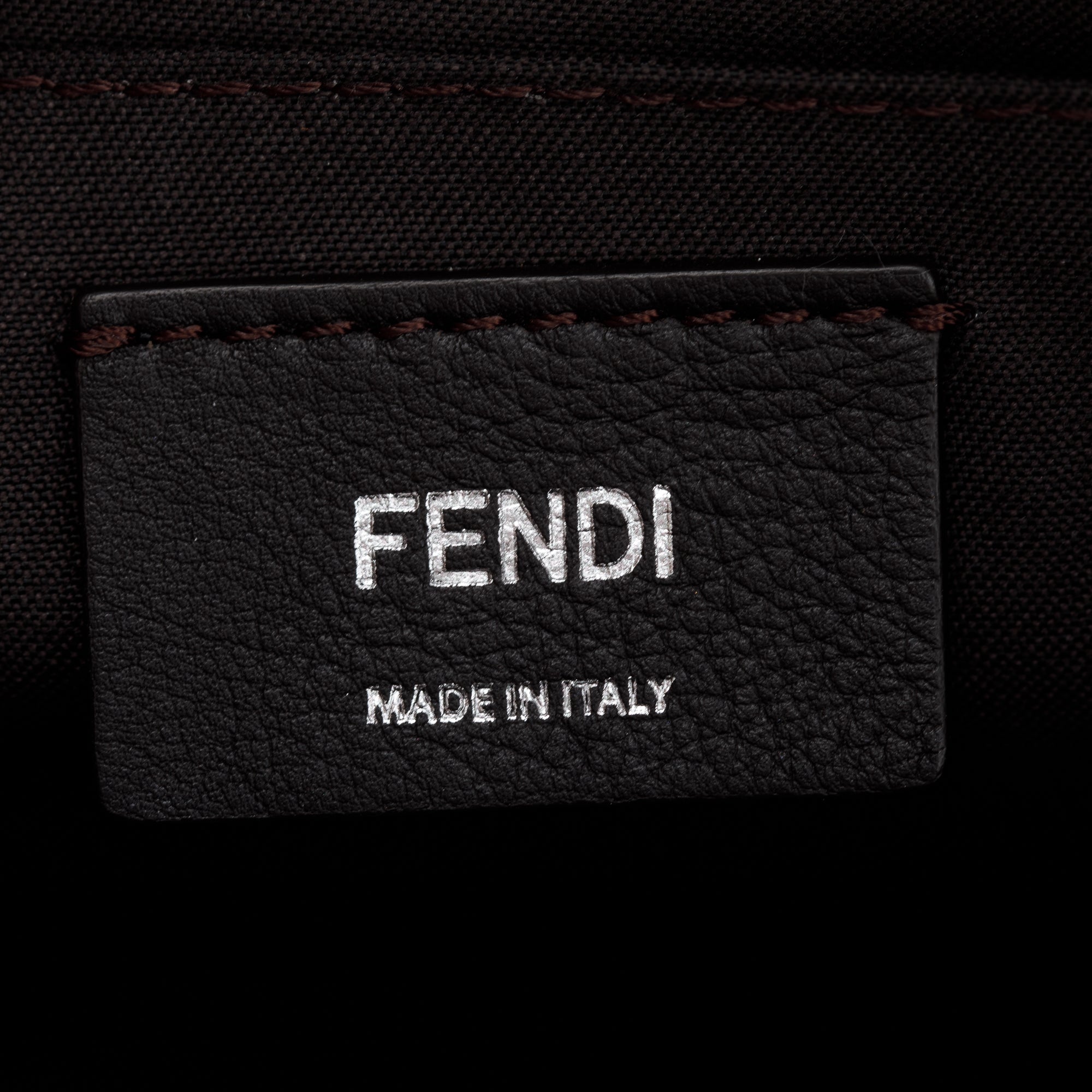 Fendi Pink Vitello Dolce Flowerland By the Way Mini Boston Bag w/ Strap