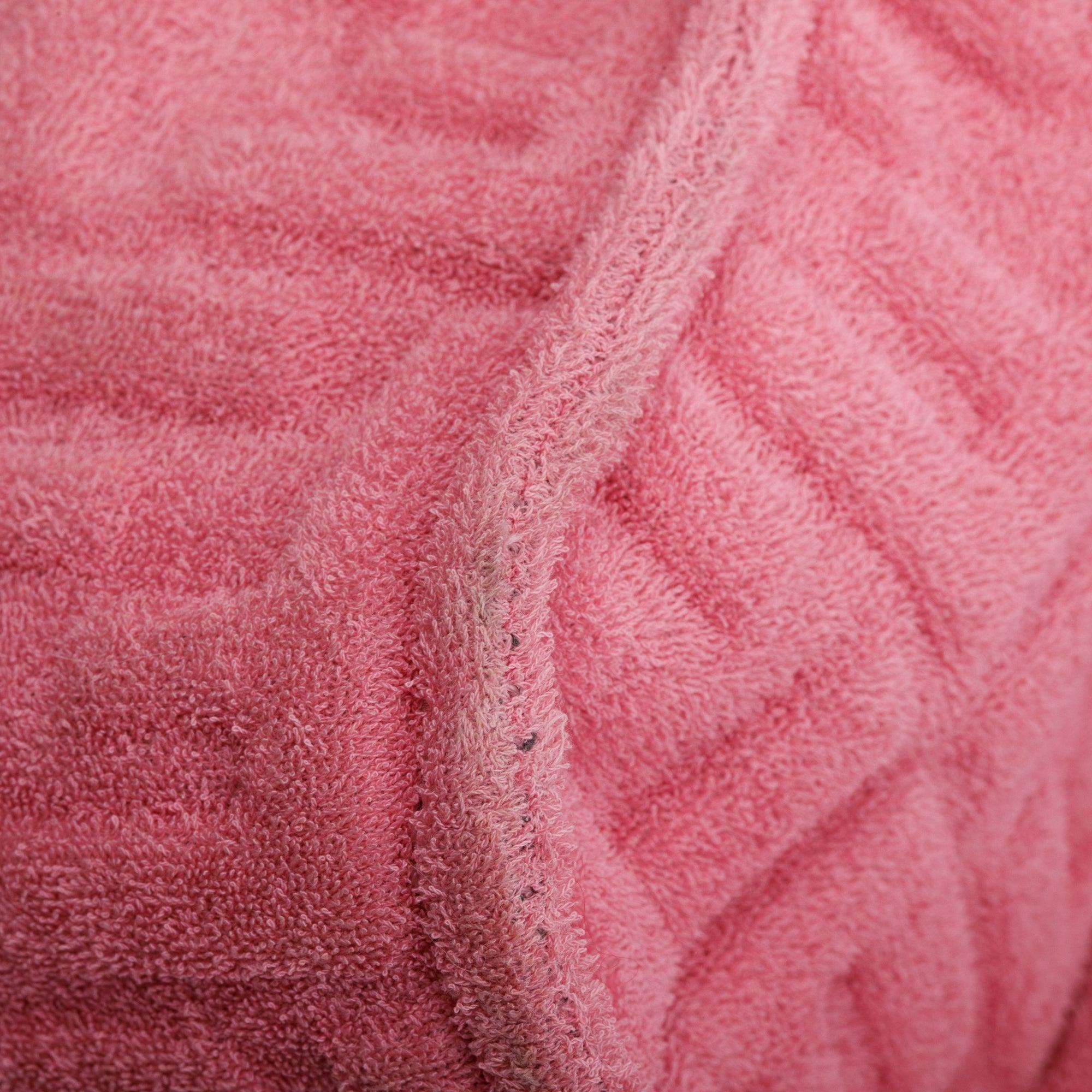 Fendi Pink XL FF Zucca Terry Cloth Sunshine Shopper Tote