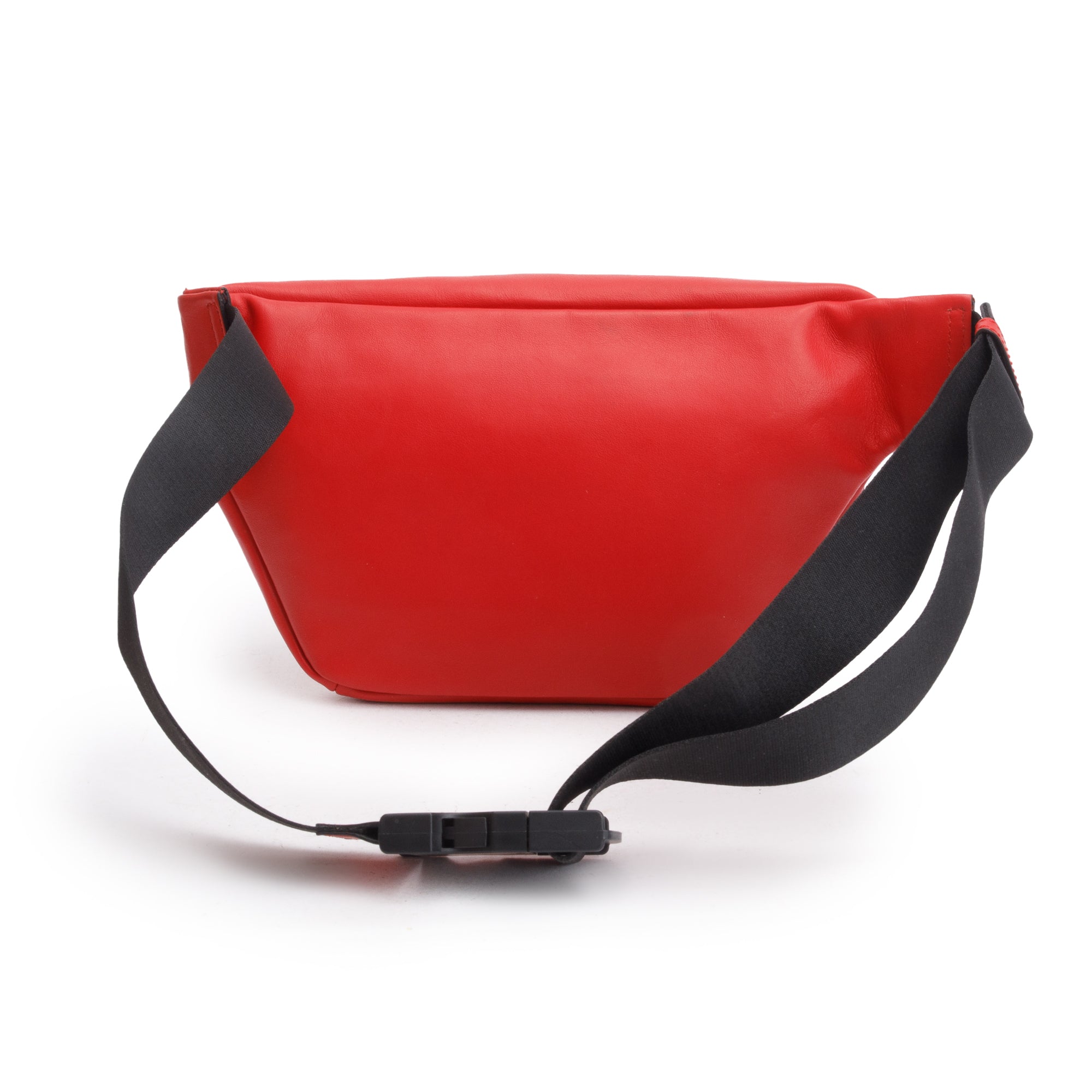Fendi Red Calfskin Leather Devil Eyes Belt Bag