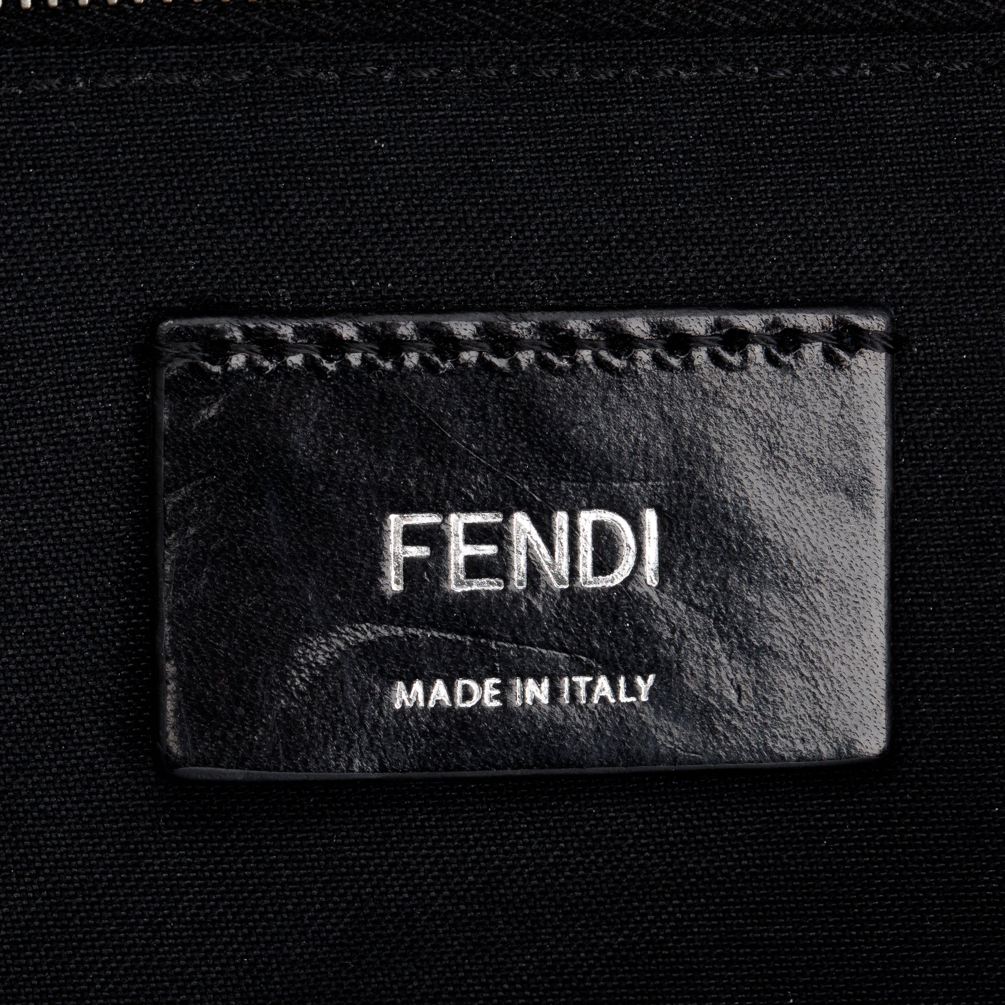 Fendi Red Calfskin Leather Devil Eyes Belt Bag
