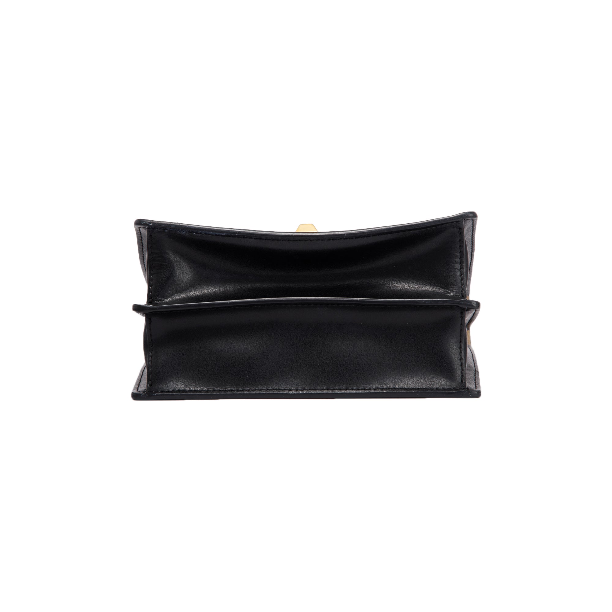 Fendi Small Kan I Leather Chain Shoulder Bag w/ Strap