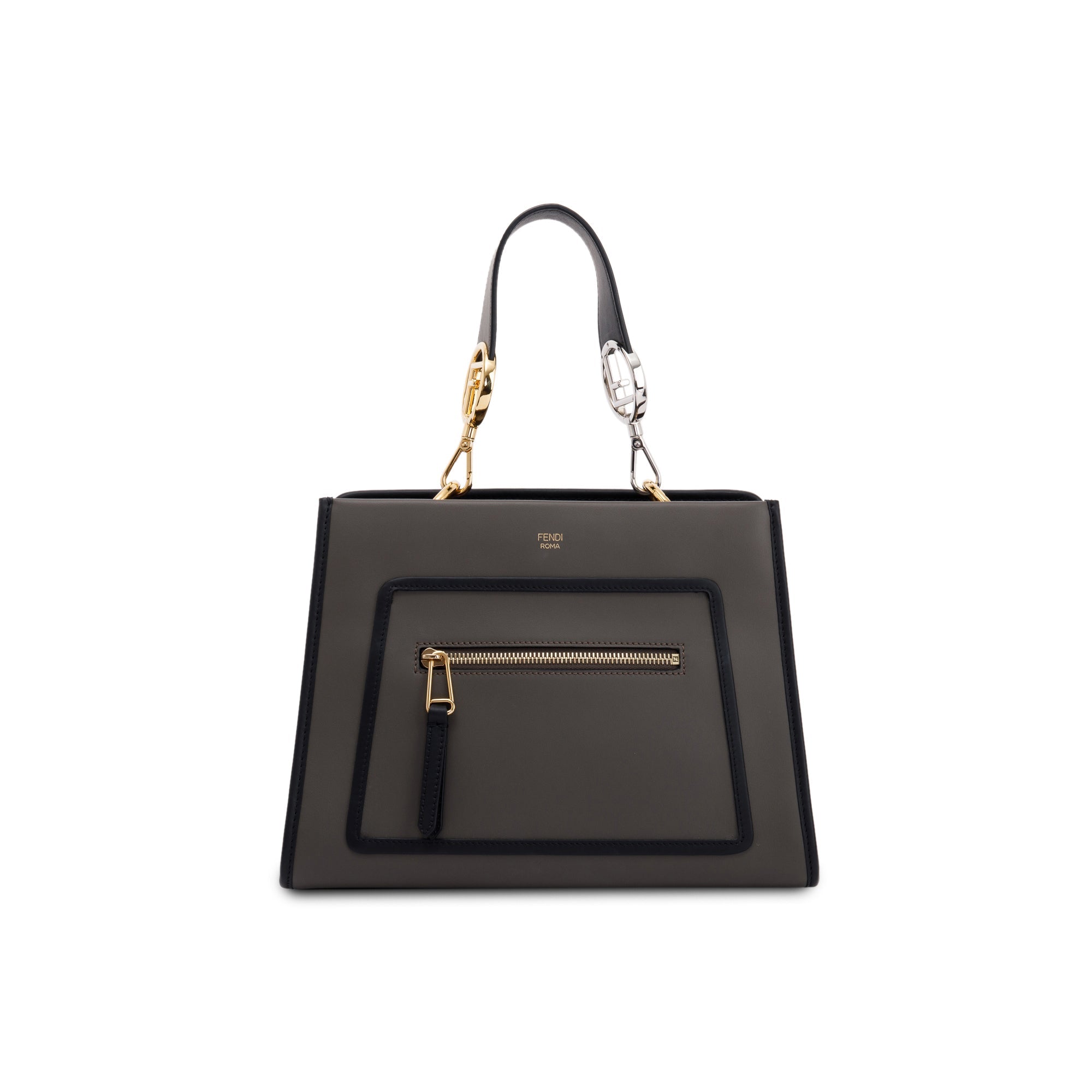 Fendi Small Runaway Leather Tote w/ Strap