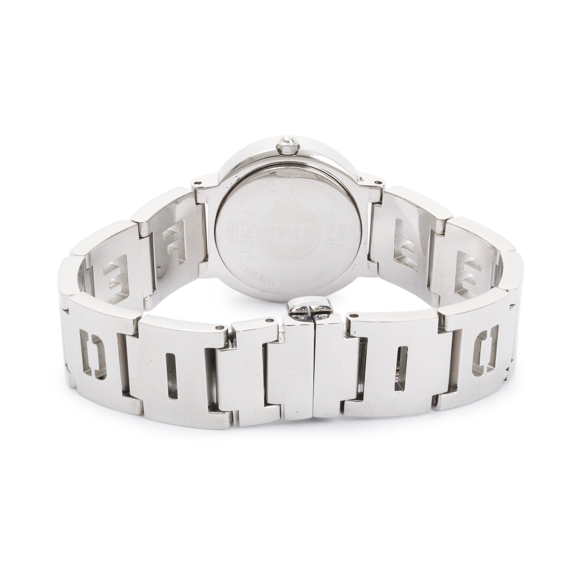 Fendi Stainless Steel 3050L 24 MM Watch