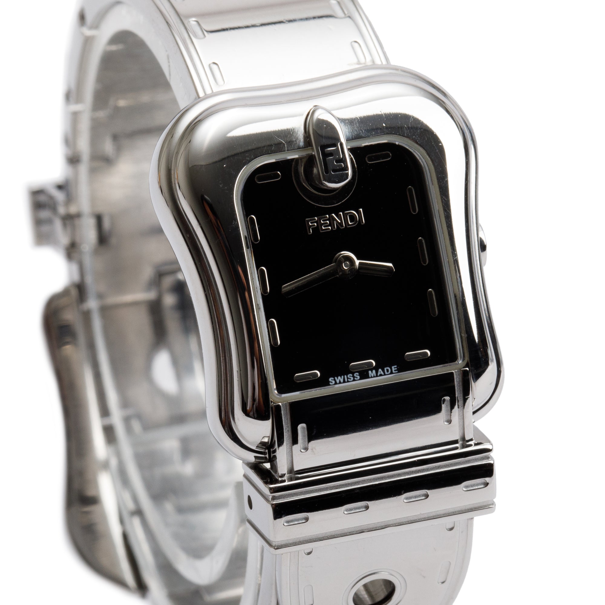 Fendi Stainless Steel 3800L B.Fendi Buckle Watch – OLIVER'S