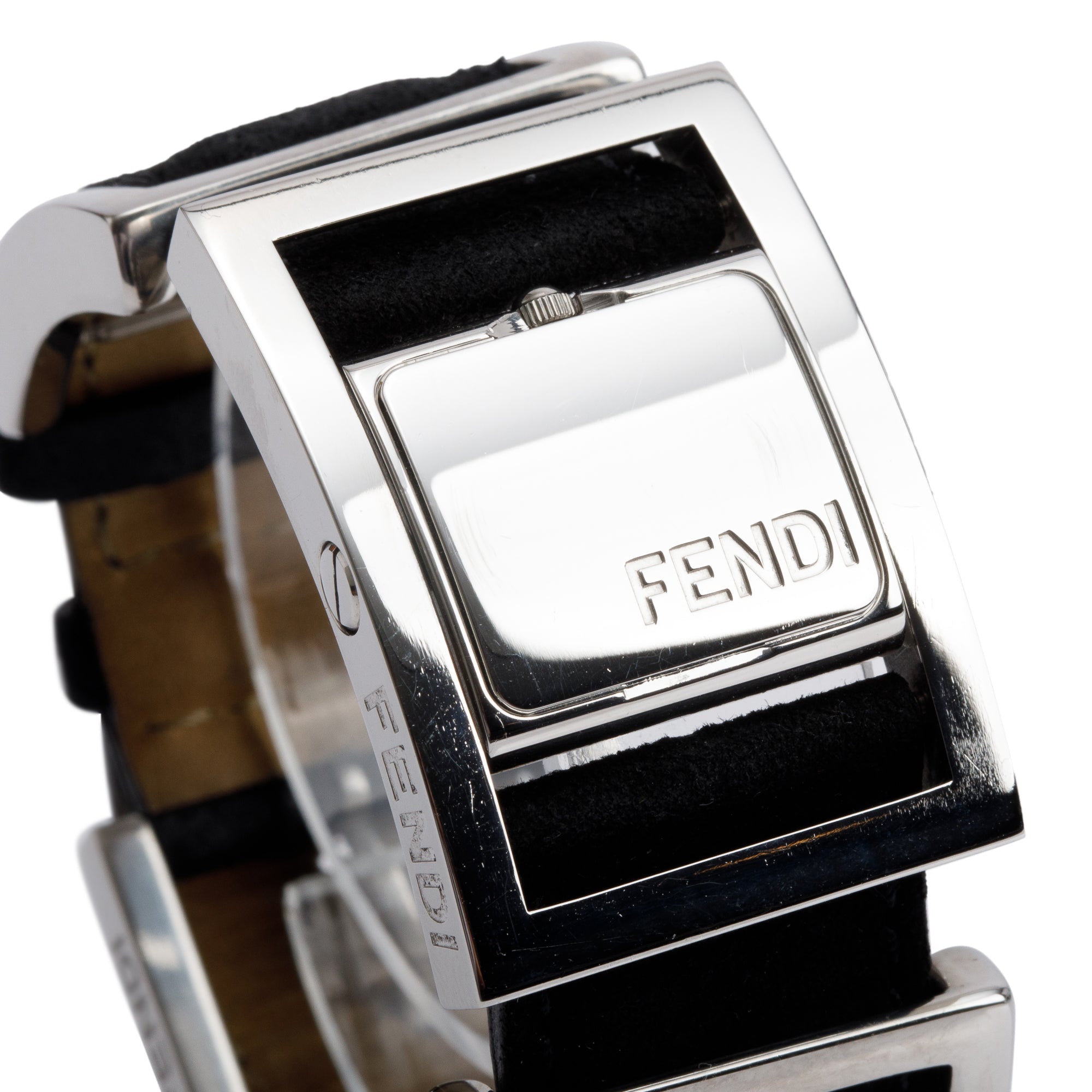 Fendi Stainless Steel Flip Face 5000 Series Watch w/ Box