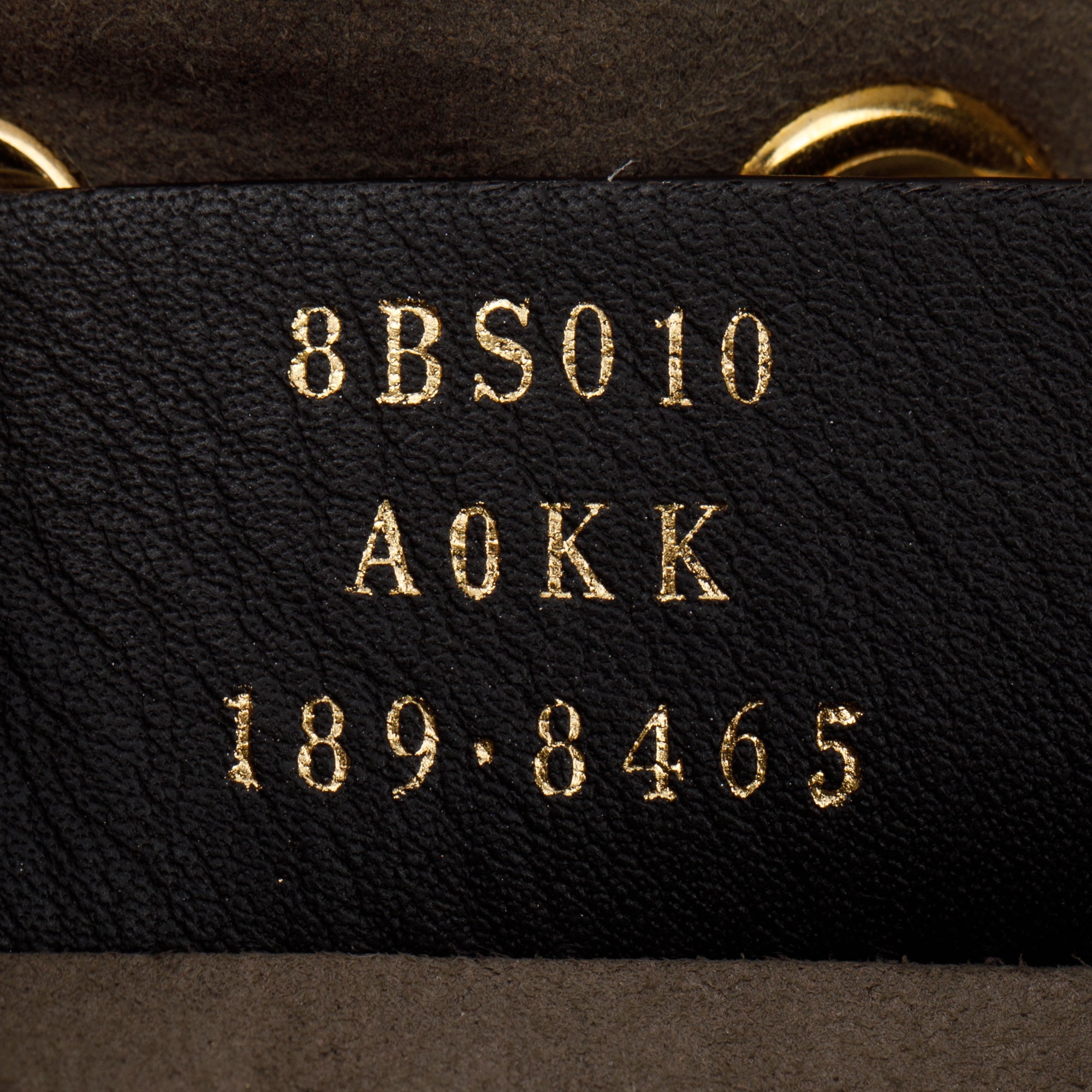 Fendi White Calskin Mini Mon Tresor Bucket Bag w/ Strap