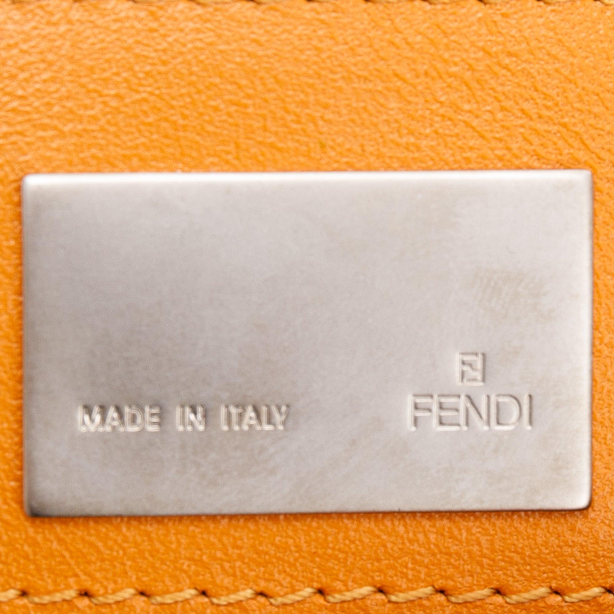 Fendi Zucchino Mama Forever Baguette Bag