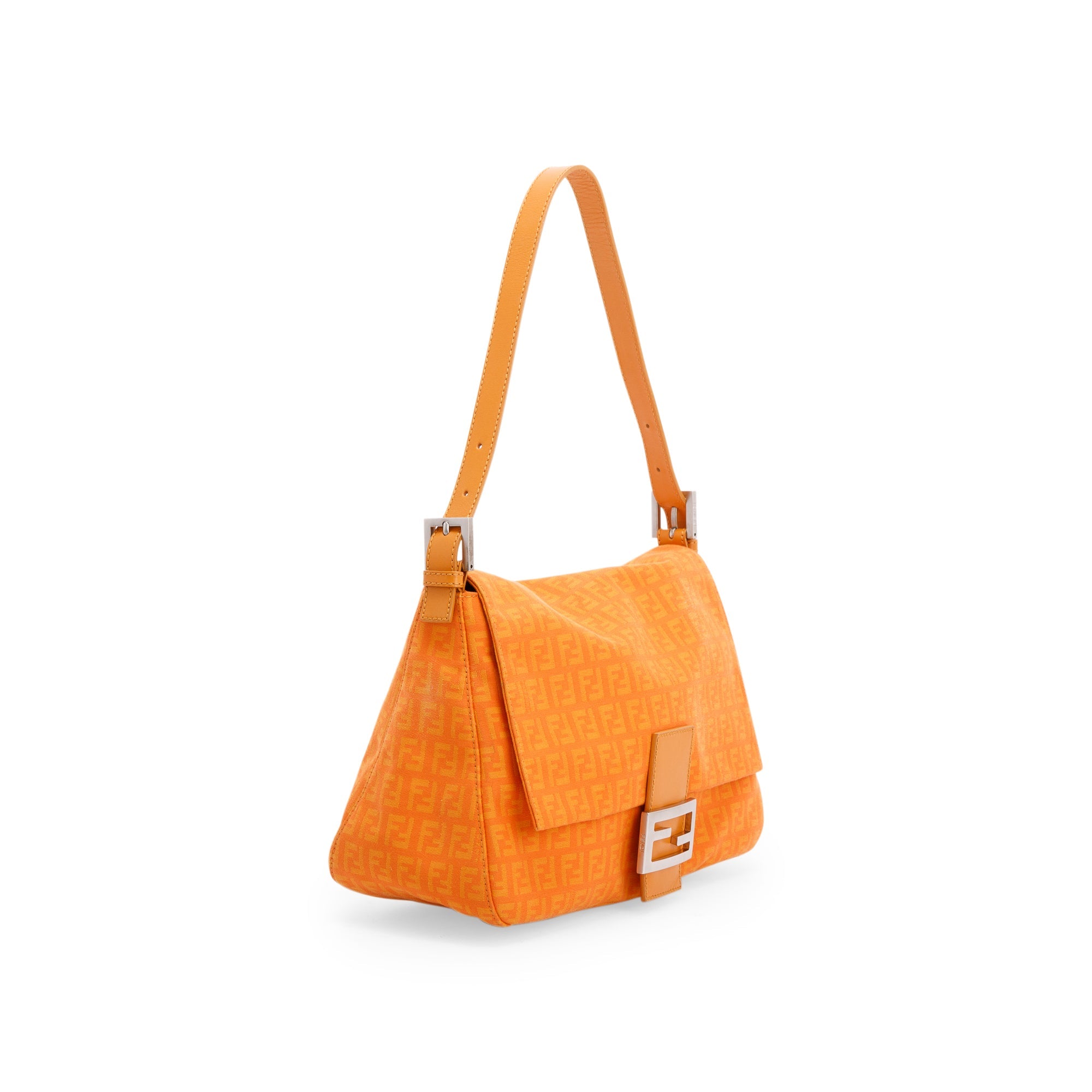 Fendi Zucchino Mama Forever Baguette Bag