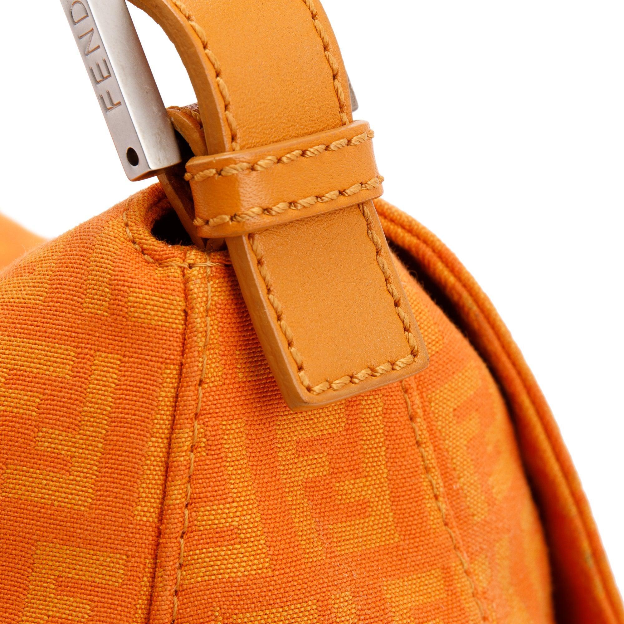 Fendi Zucchino Mama Forever Baguette Bag