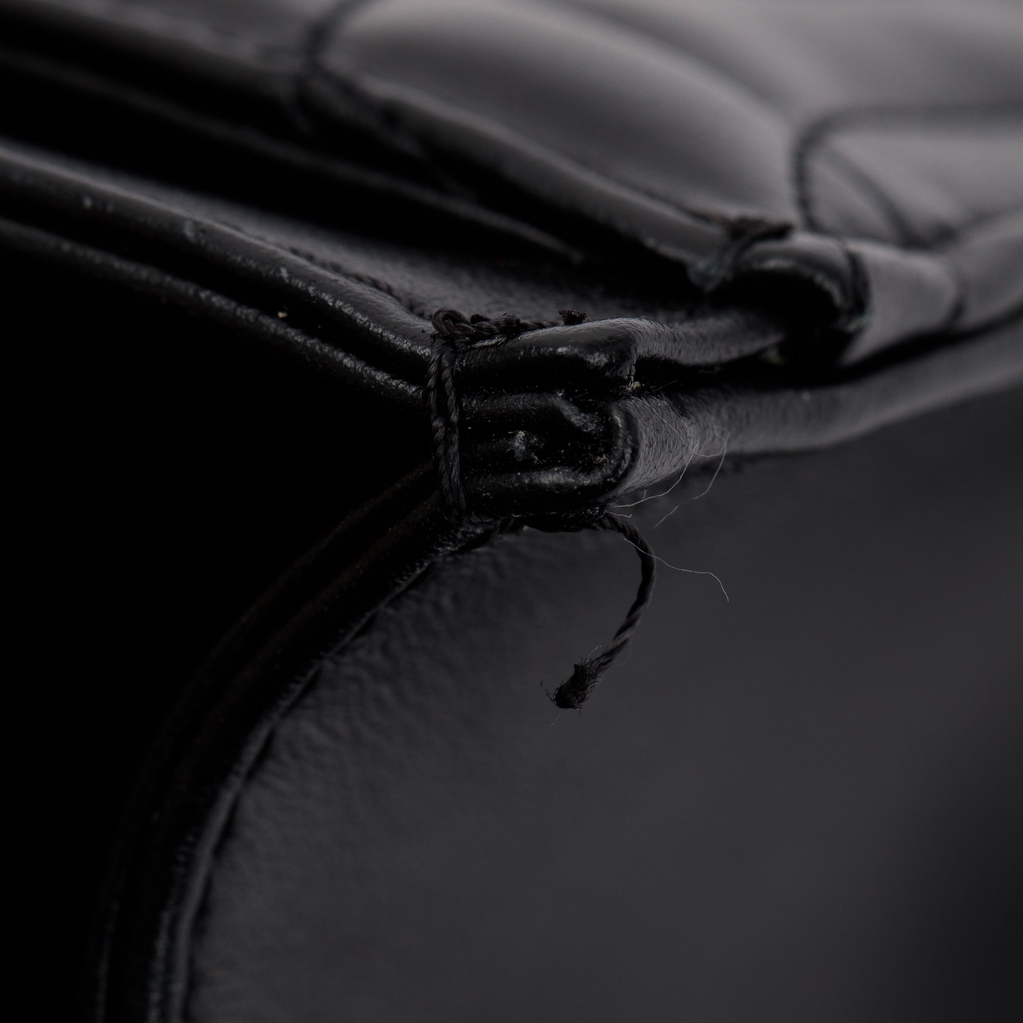 Ferragamo Black Ganicini Quilted Calfskin Leather Shoulder Bag w/ Box