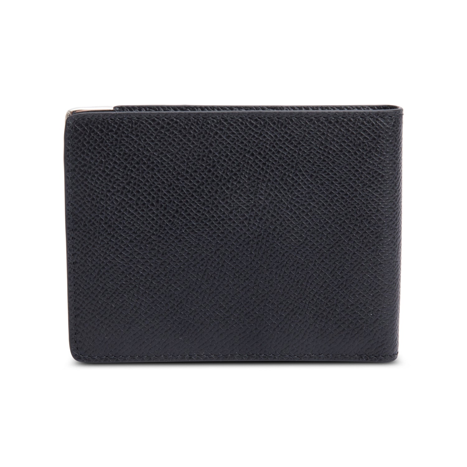 Ferragamo Black Leather Bifold Wallet w/ Box