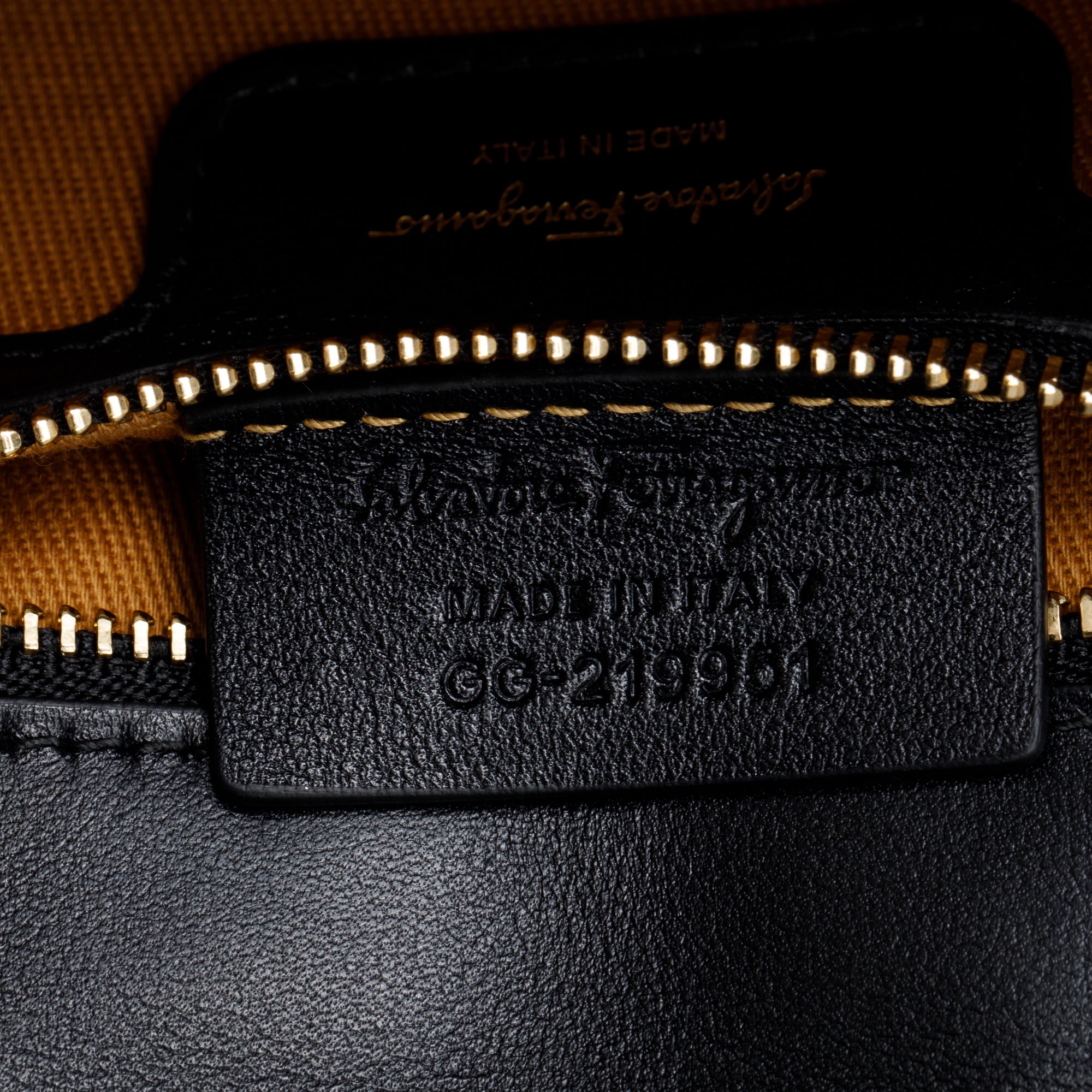 Ferragamo Black Quilted Leather Small Gancini Flap Shoulder Bag