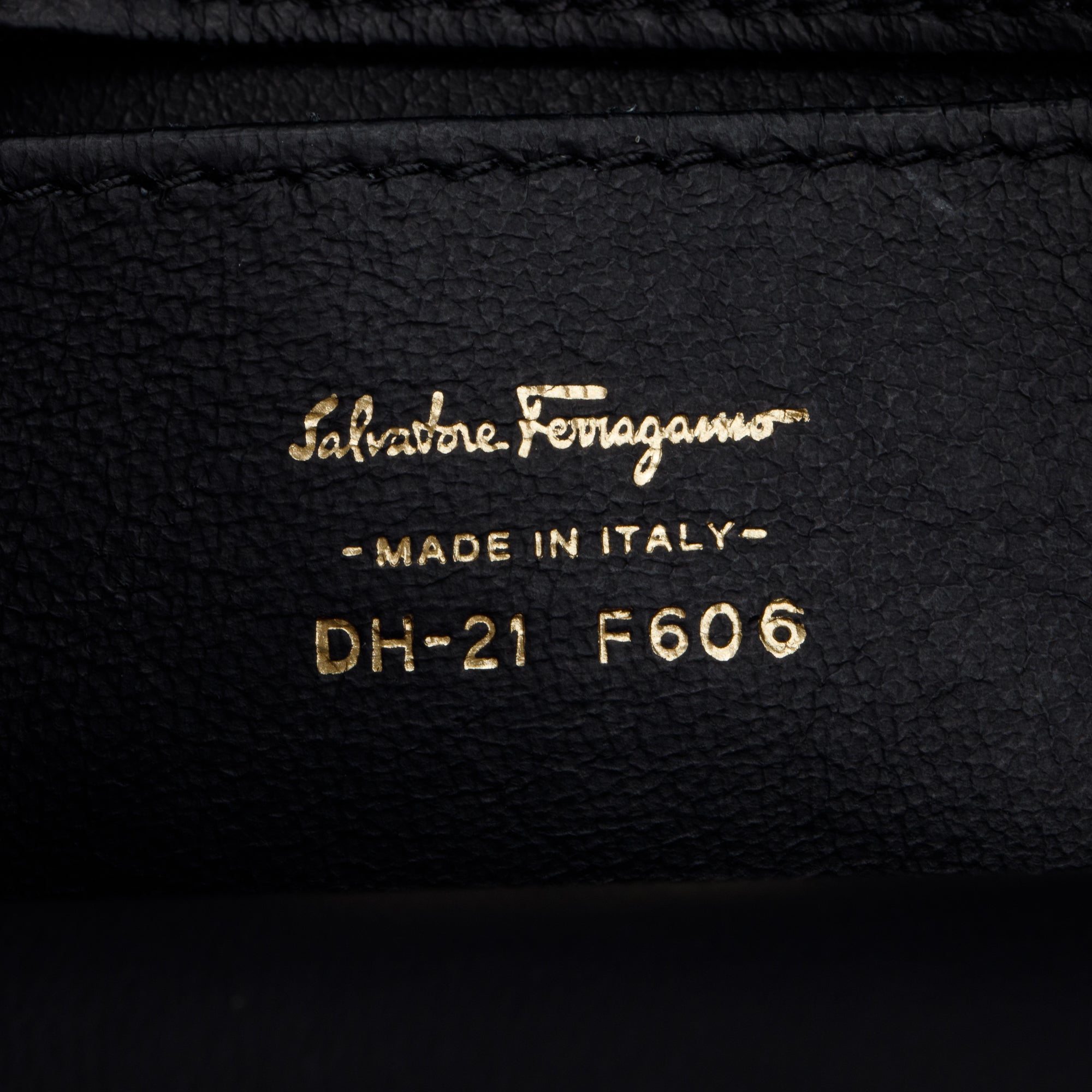 Ferragamo Grey Calfskin Leather Medium Sofia Satchel w/ Strap