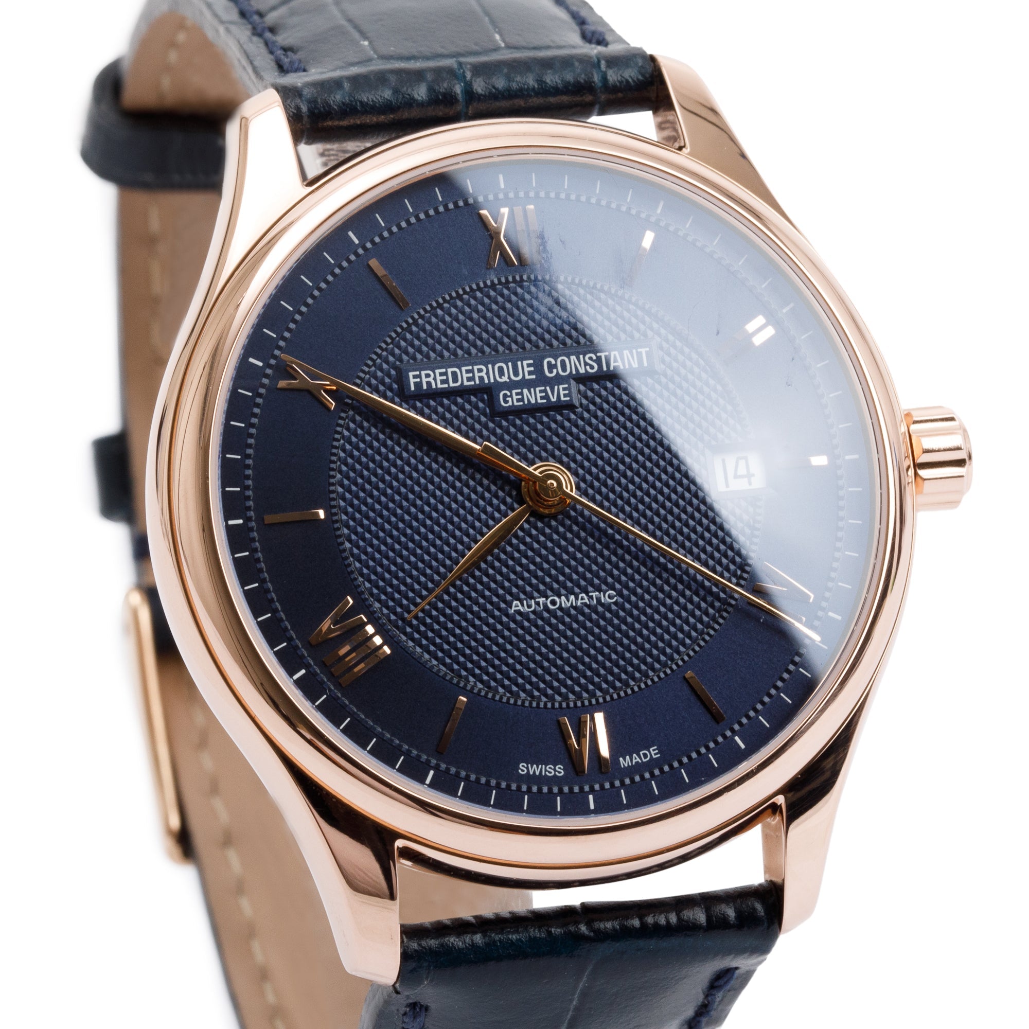 Frederique Constant Rose Gold Plated Stainless Steel Classics 40MM Automatic Watch