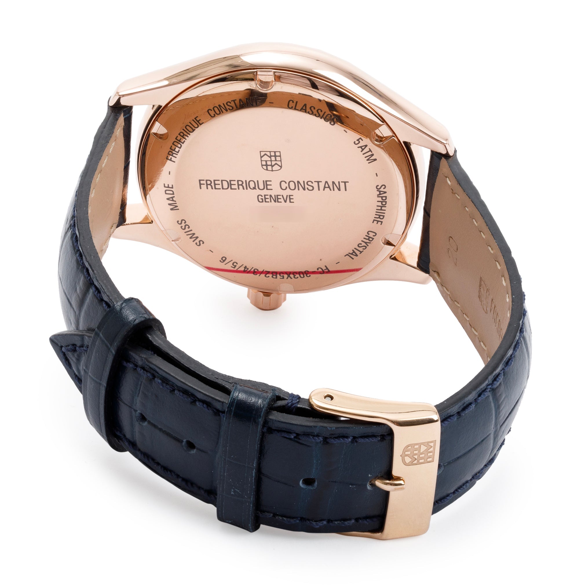 Frederique Constant Rose Gold Plated Stainless Steel Classics 40MM Automatic Watch