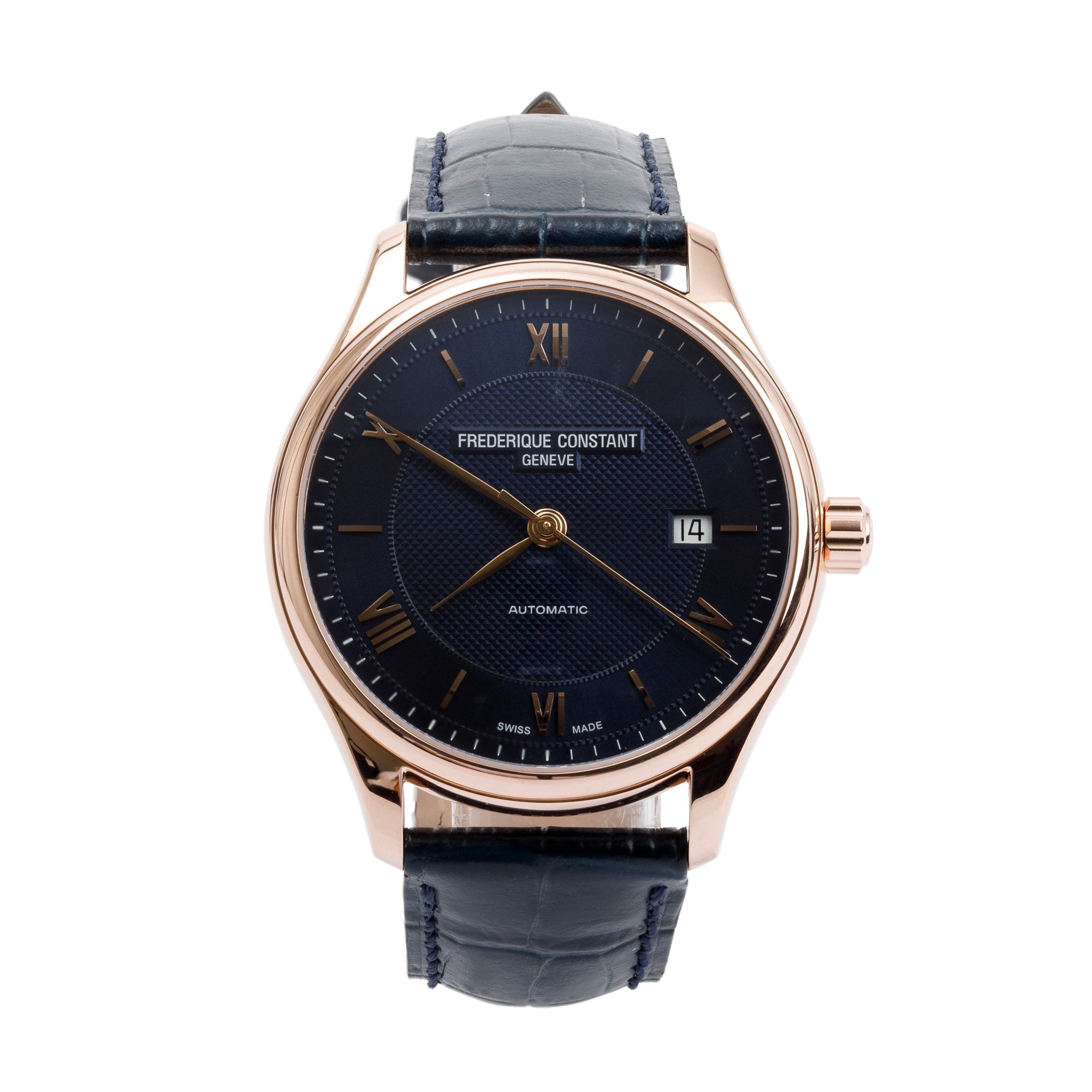 Frederique Constant Rose Gold Plated Stainless Steel Classics 40MM Automatic Watch