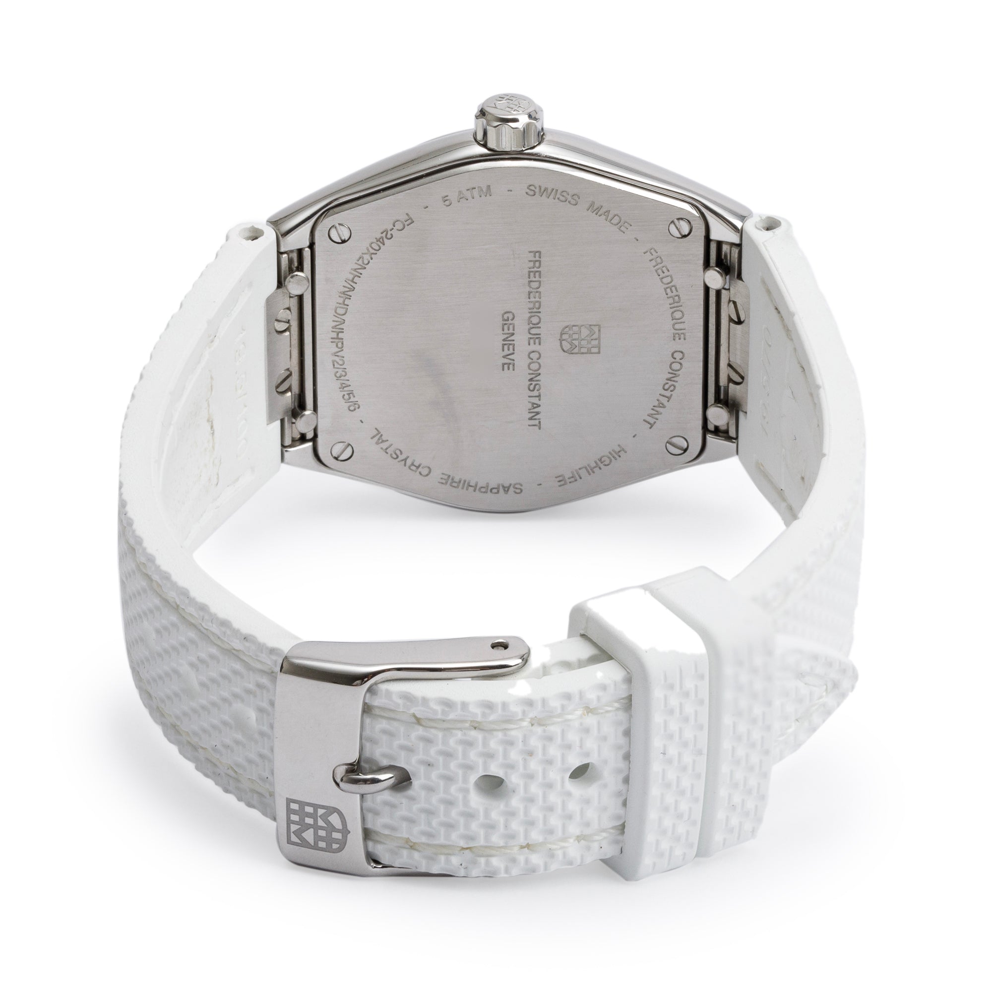 Frederique Constant Stainless Steel Diamond Dial Highlife 31 MM Quartz Watch w/ Box & Papers