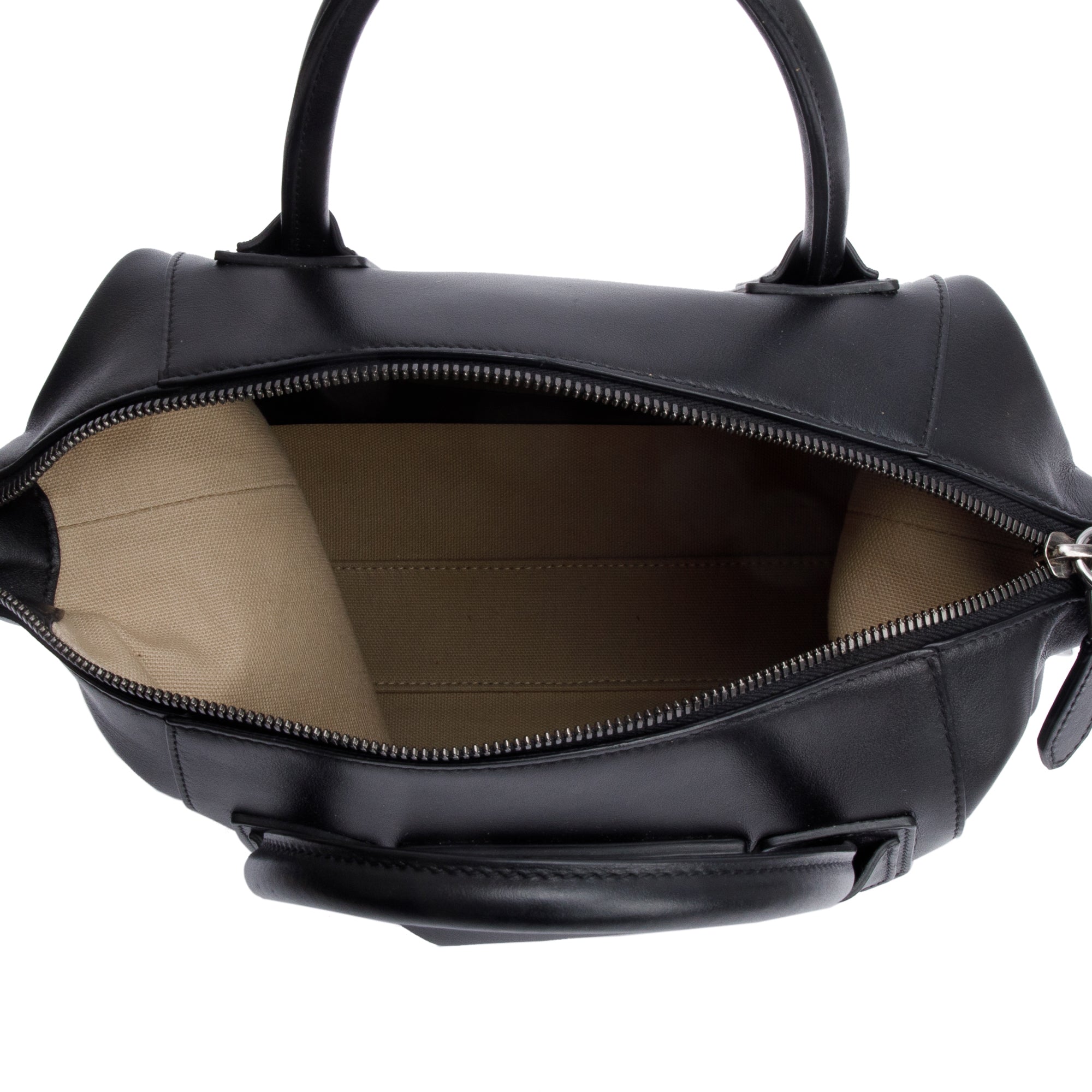 Givenchy 2020 Black Calfskin Leather Small Soft Antigona Tote w/ Strap