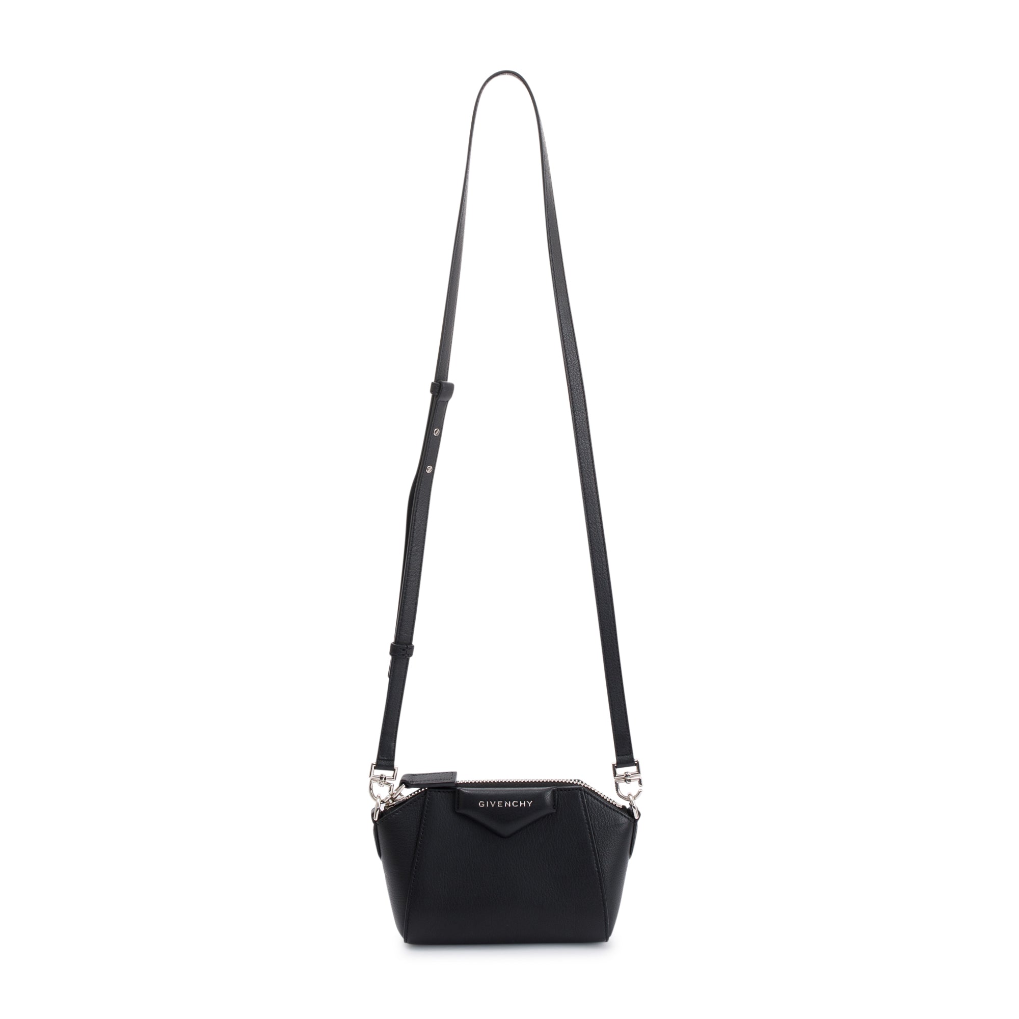 Givenchy 2020 Black Nano Antigona Crossbody Bag