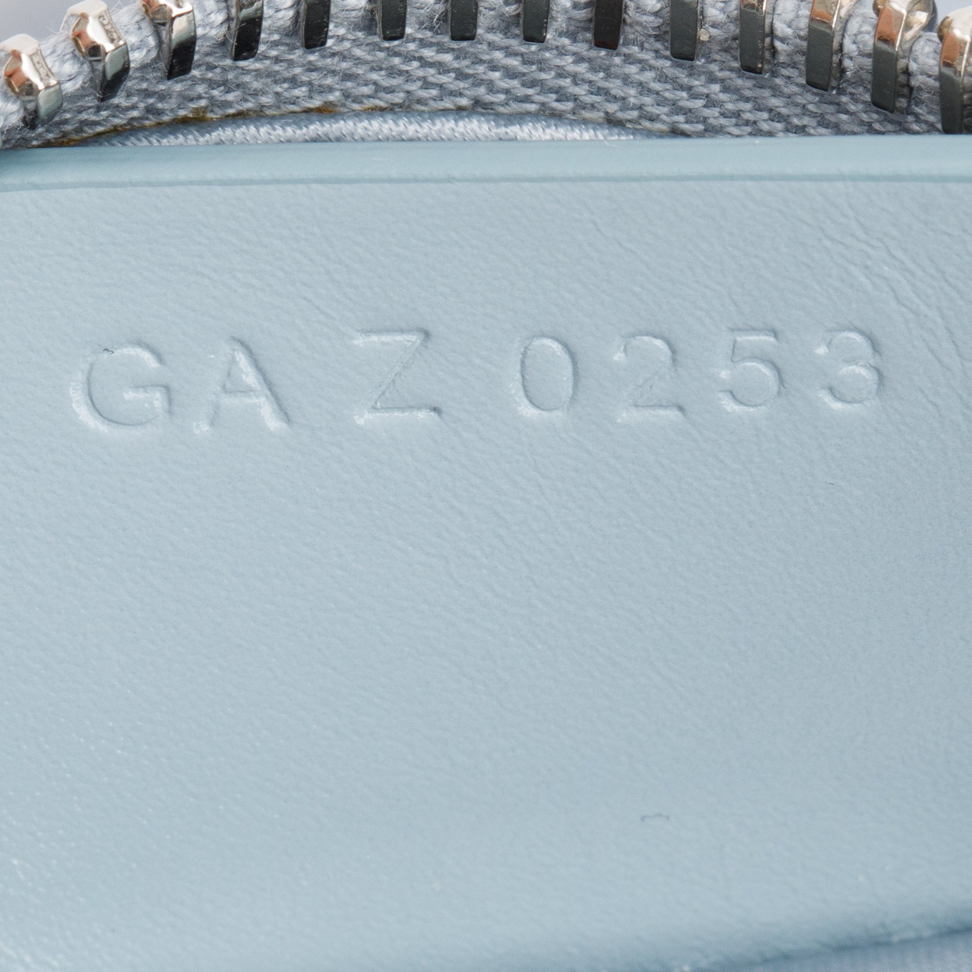 Givenchy 2023 Blue Metallic Nylon Satin Mini Voyou Party Shoulder Bag