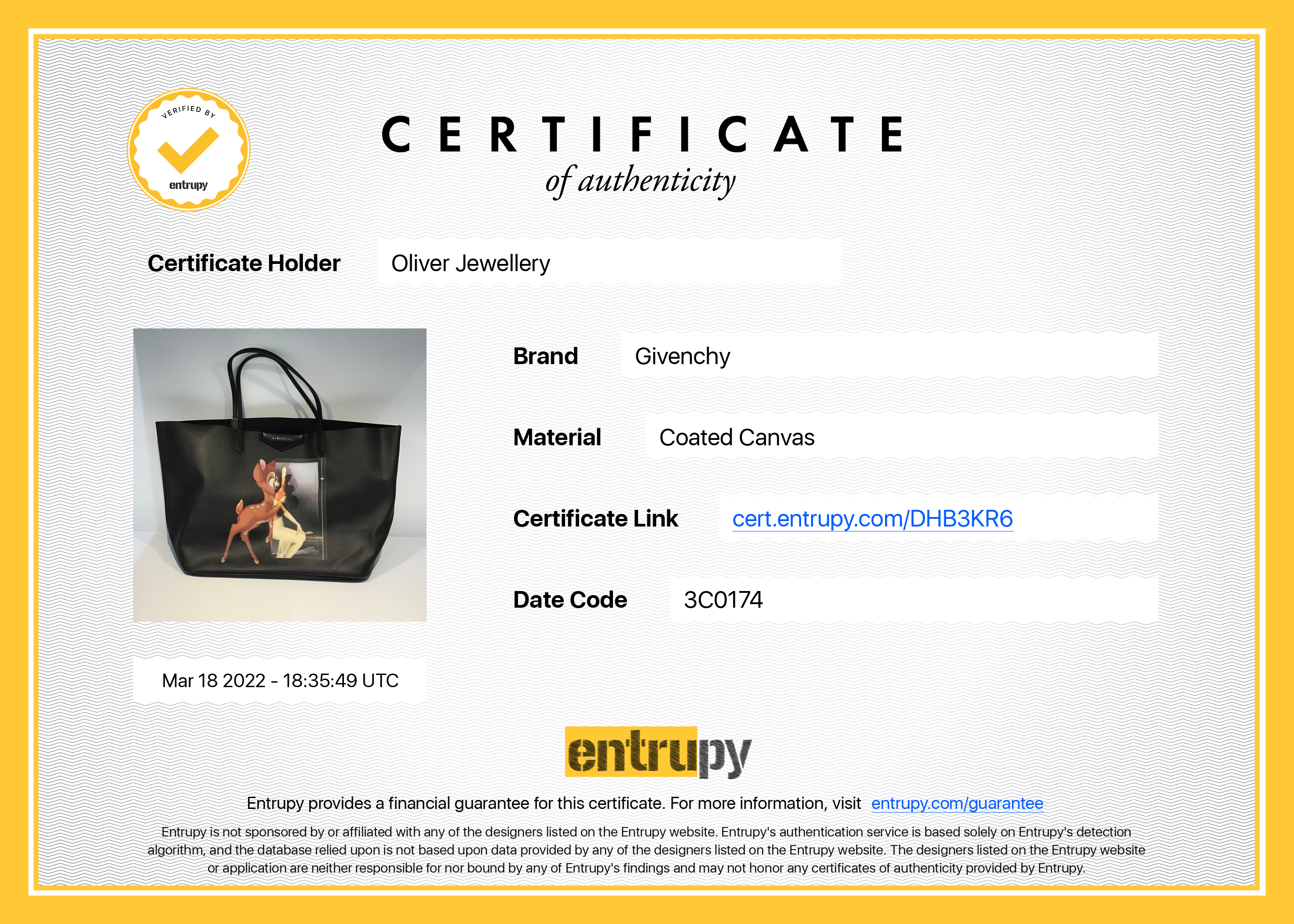 Givenchy Bambi Antigona Tote