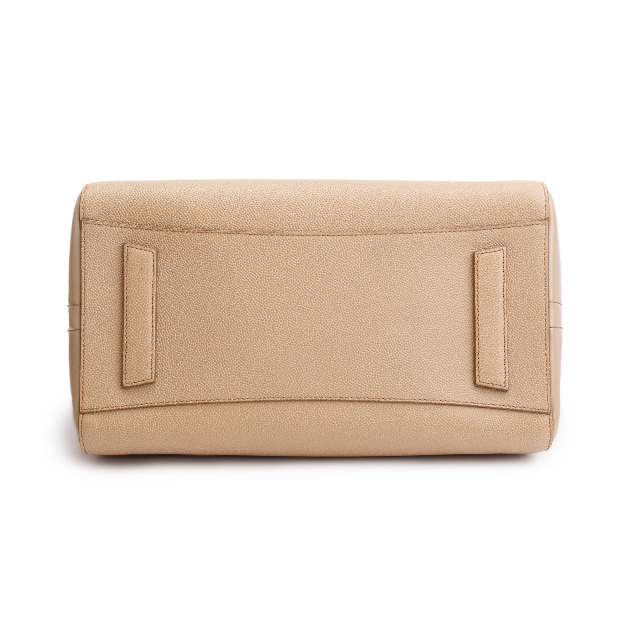 Givenchy Beige Grained/Smoothe Calfskin Leather Medium Antigona Bag