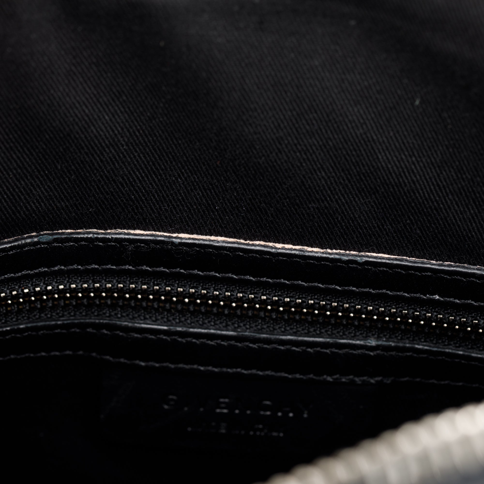 Givenchy Black Grained Calfskin Small Antigona Bag