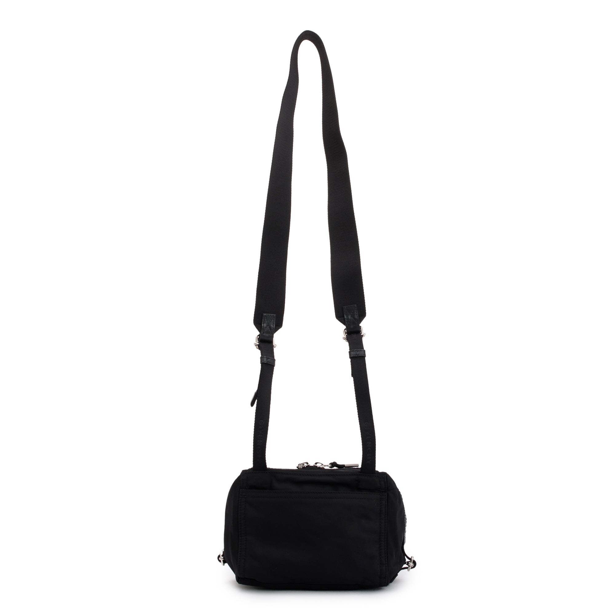 Givenchy Black Nylon Small Pandora Crossbody Bag