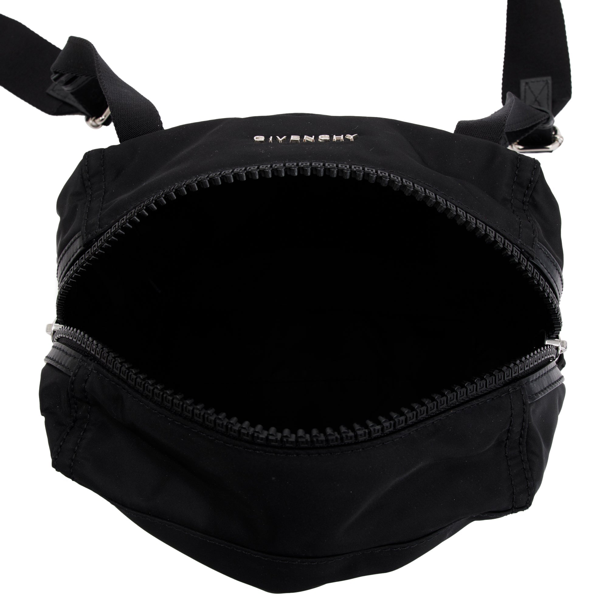 Givenchy Black Nylon Small Pandora Crossbody Bag