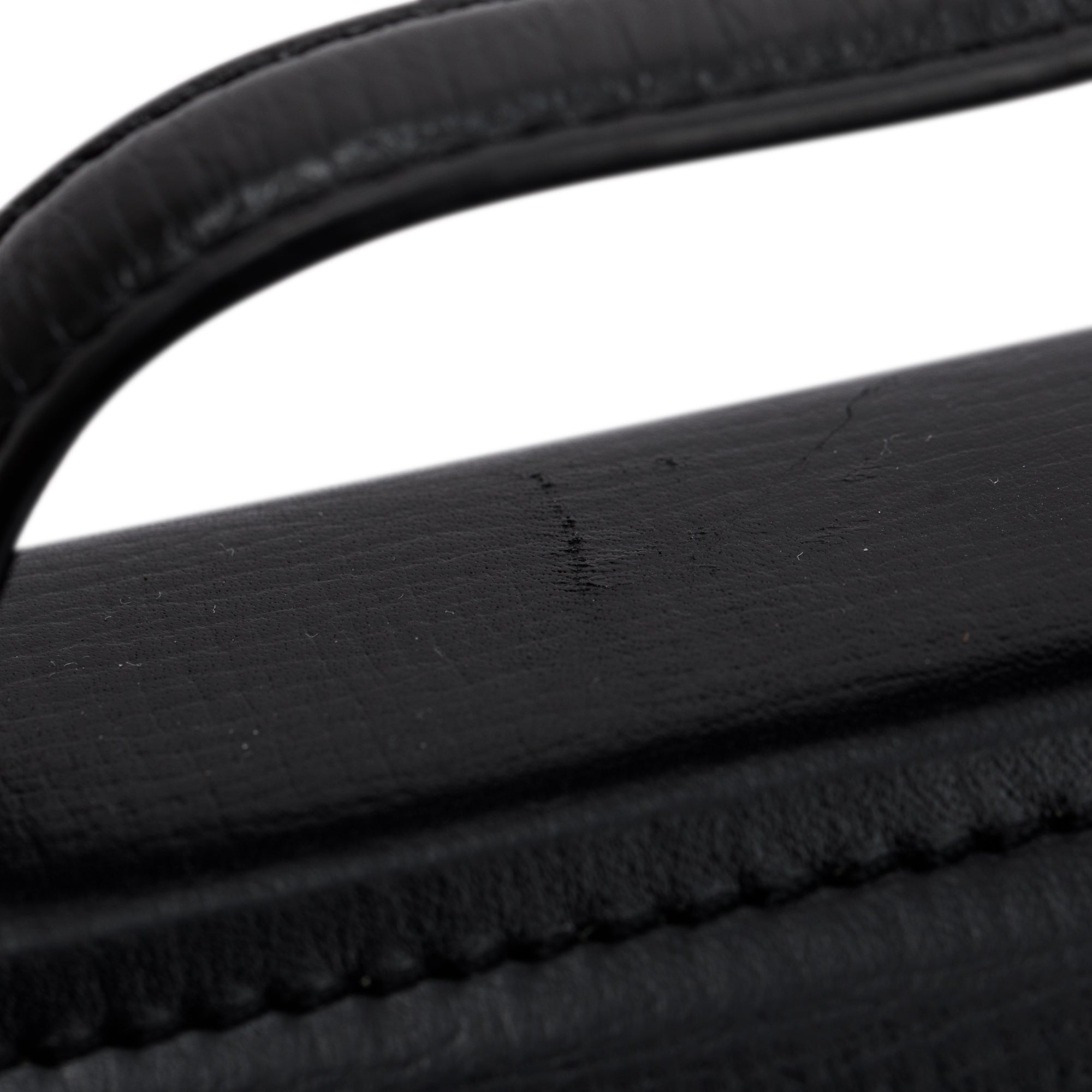 Givenchy Black Textured Calfskin Mini Pandora Box Chain Bag