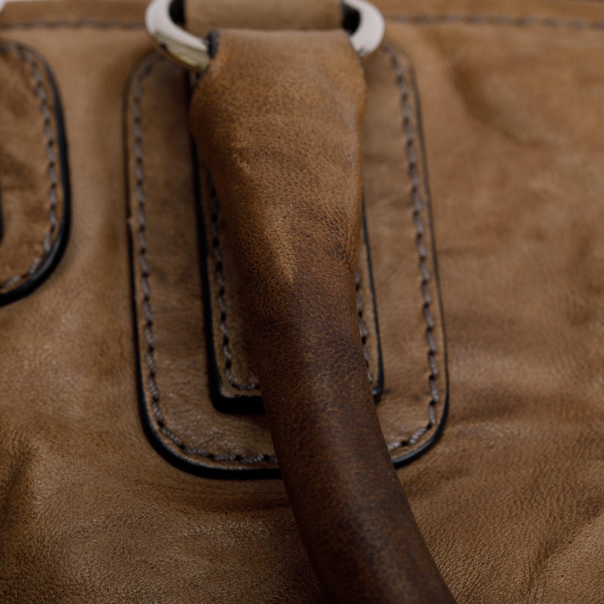 Givenchy Brown Sheepskin Medium Pandora Satchel