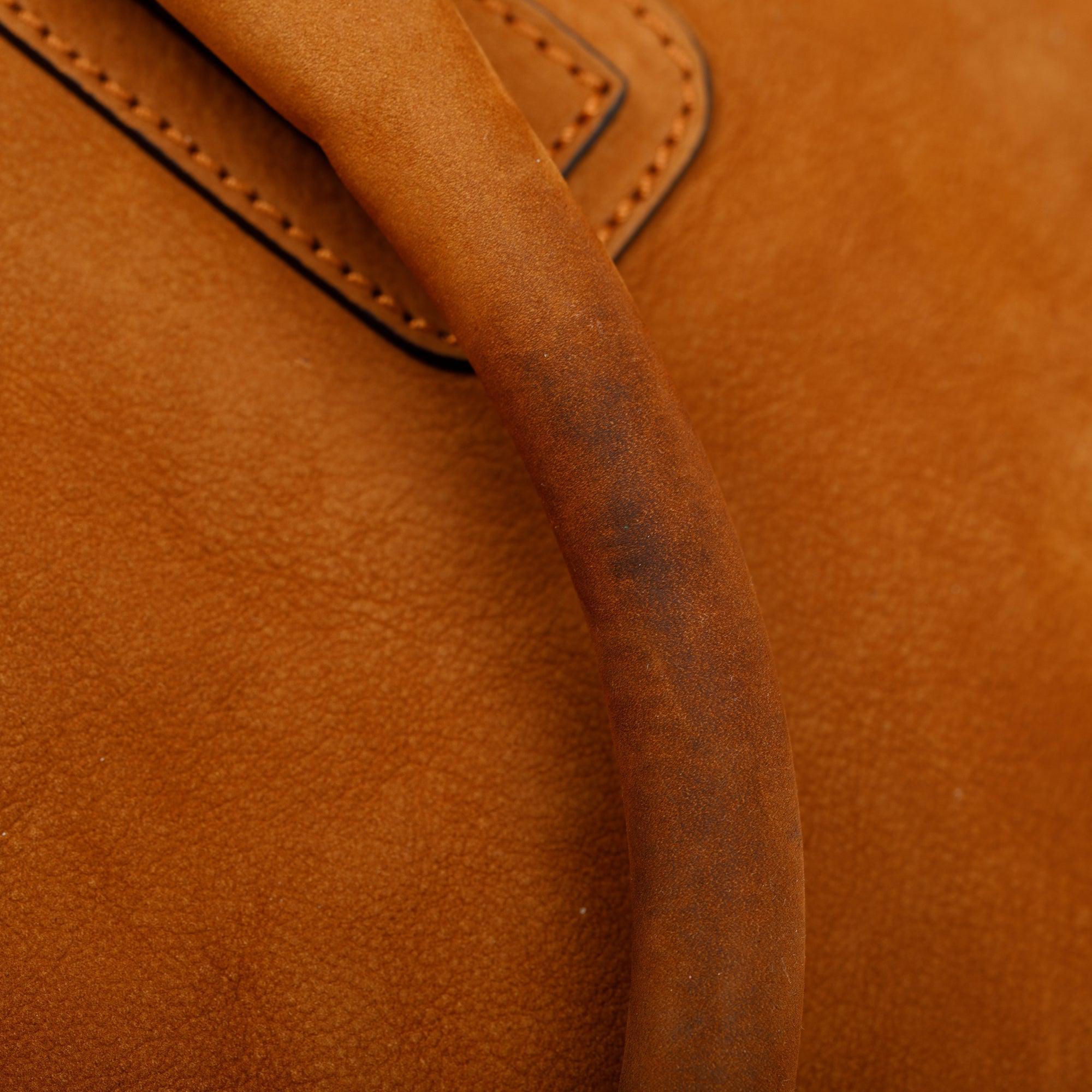 Givenchy Cognac Nubuck Medium Pandora Bag w/ Strap