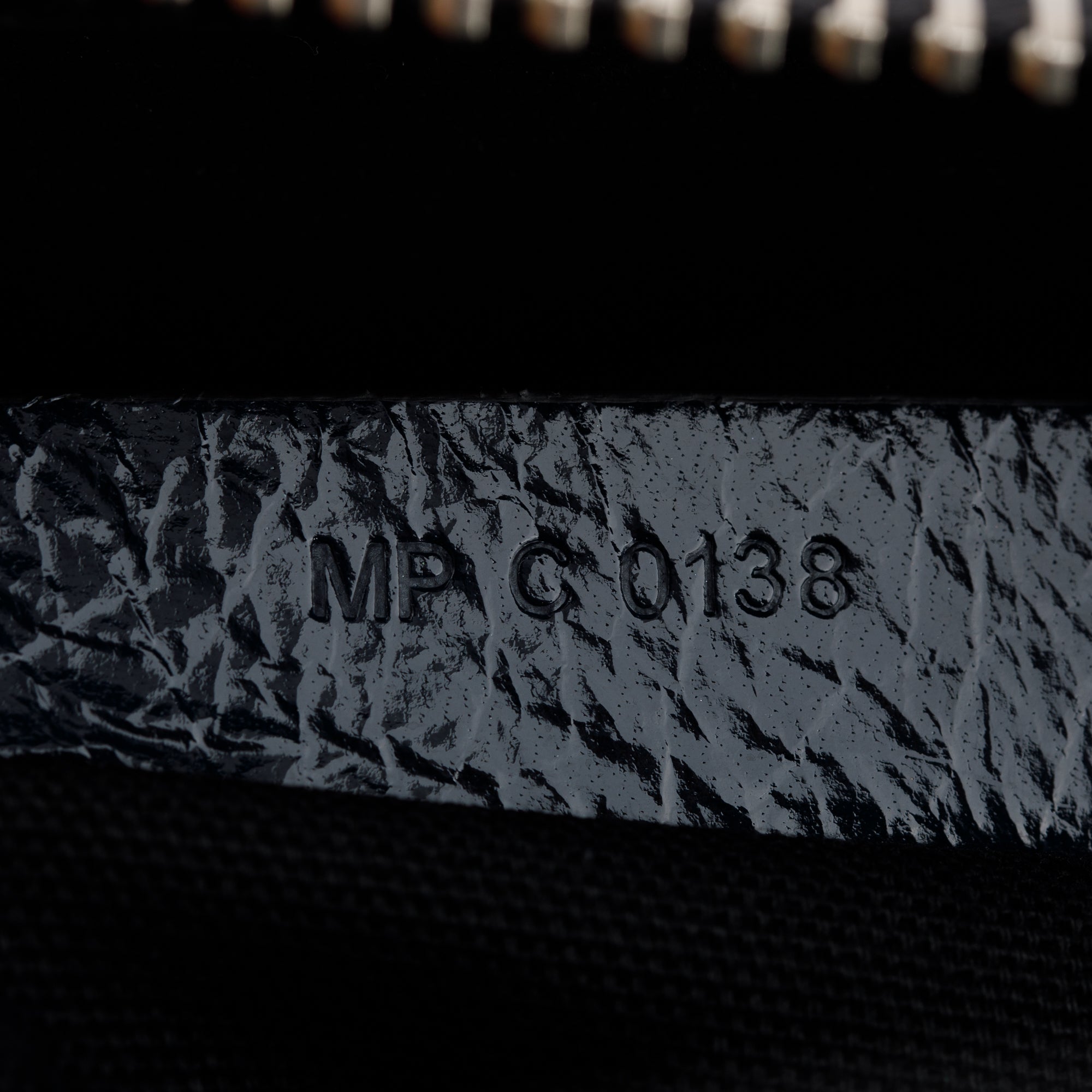 Givenchy Deep Blue Textured Patent Leather Small Antigona Bag