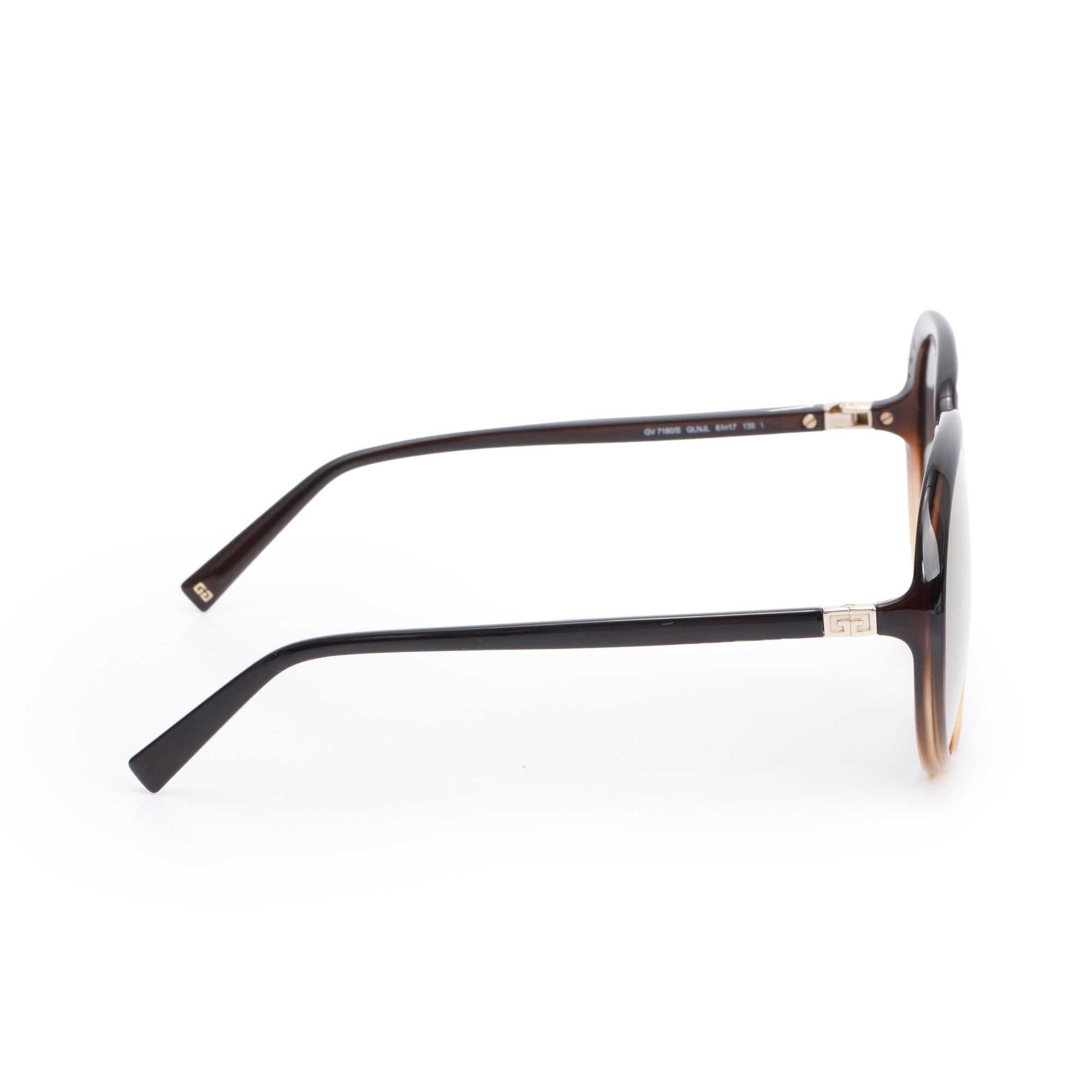 Givenchy GV7180/S Brown Acetate GVDay Round Sunglasses